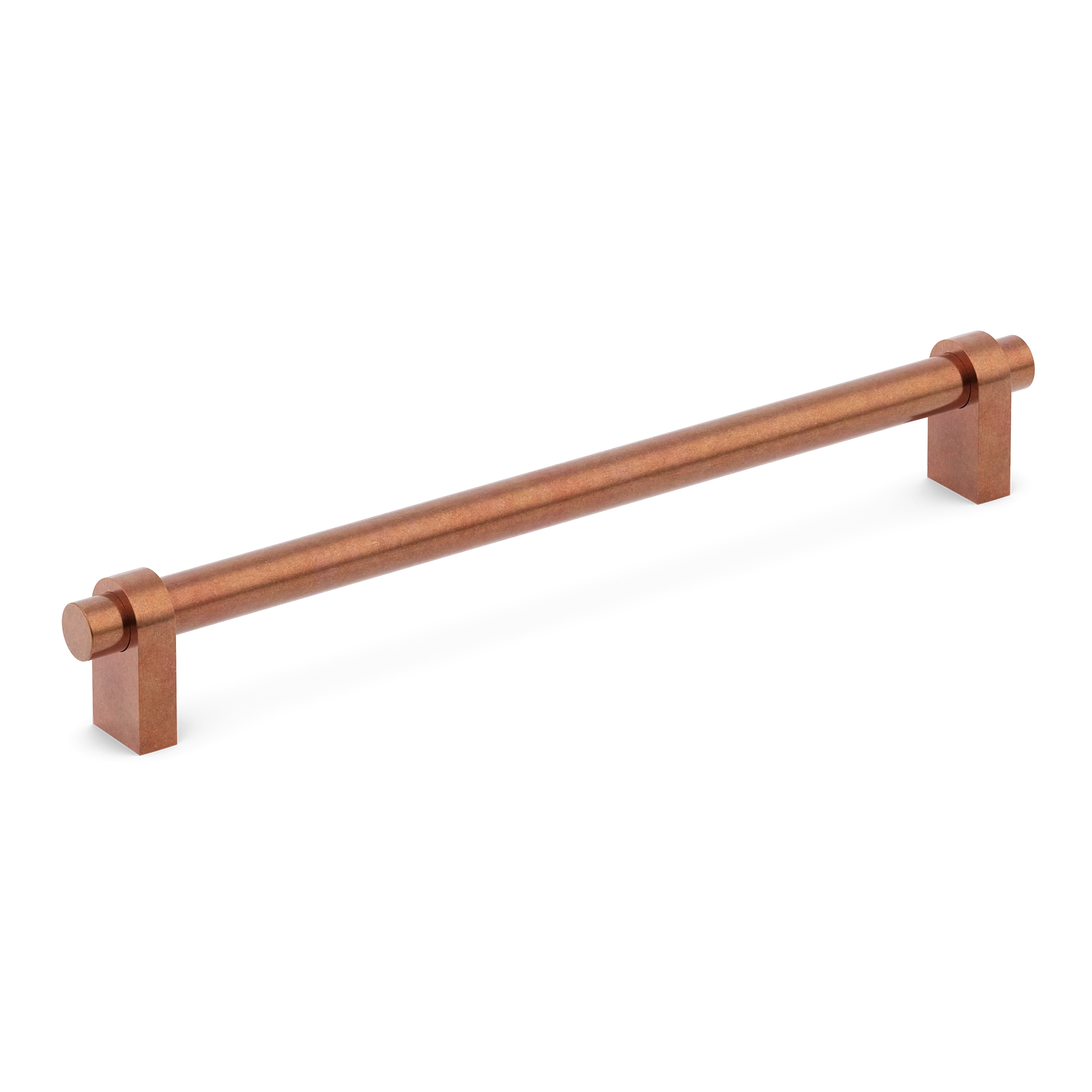Armac Martin Arbar Cabinet Handle in 73mm / Aged Copper