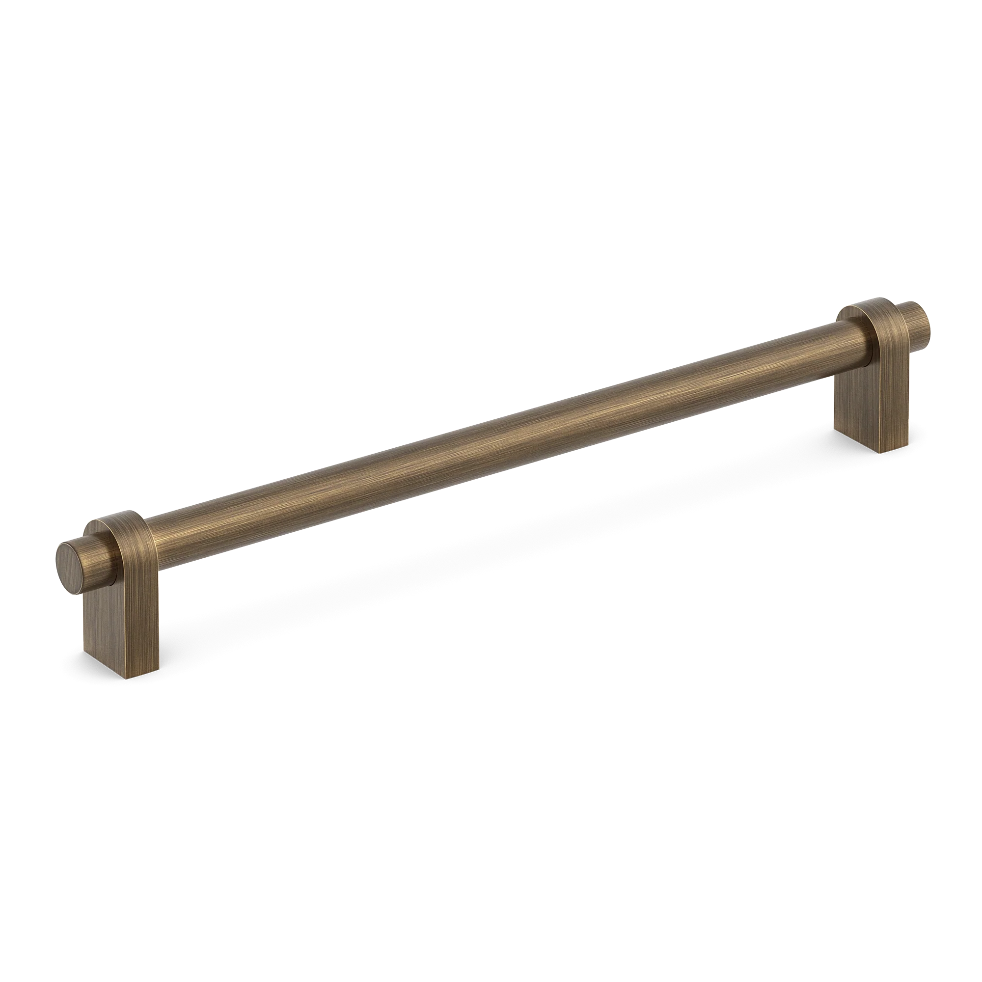 Armac Martin Arbar Cabinet Handle in 73mm / Satin Antique Satin Lacquered