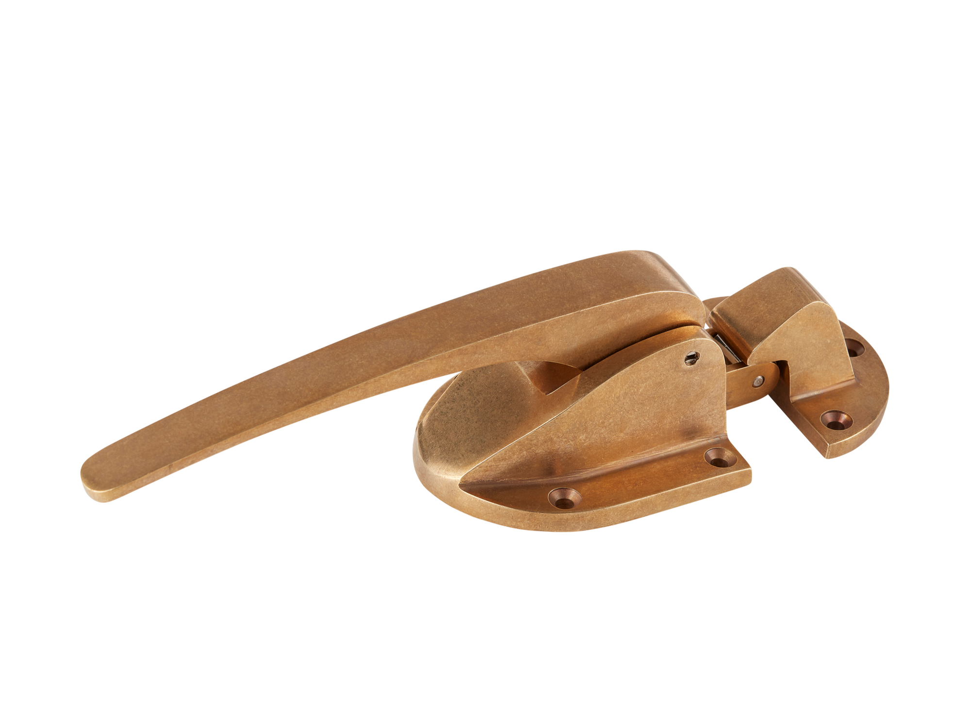 Armac Martin Bakes Flush Latch in 180mm / Burnished Brass