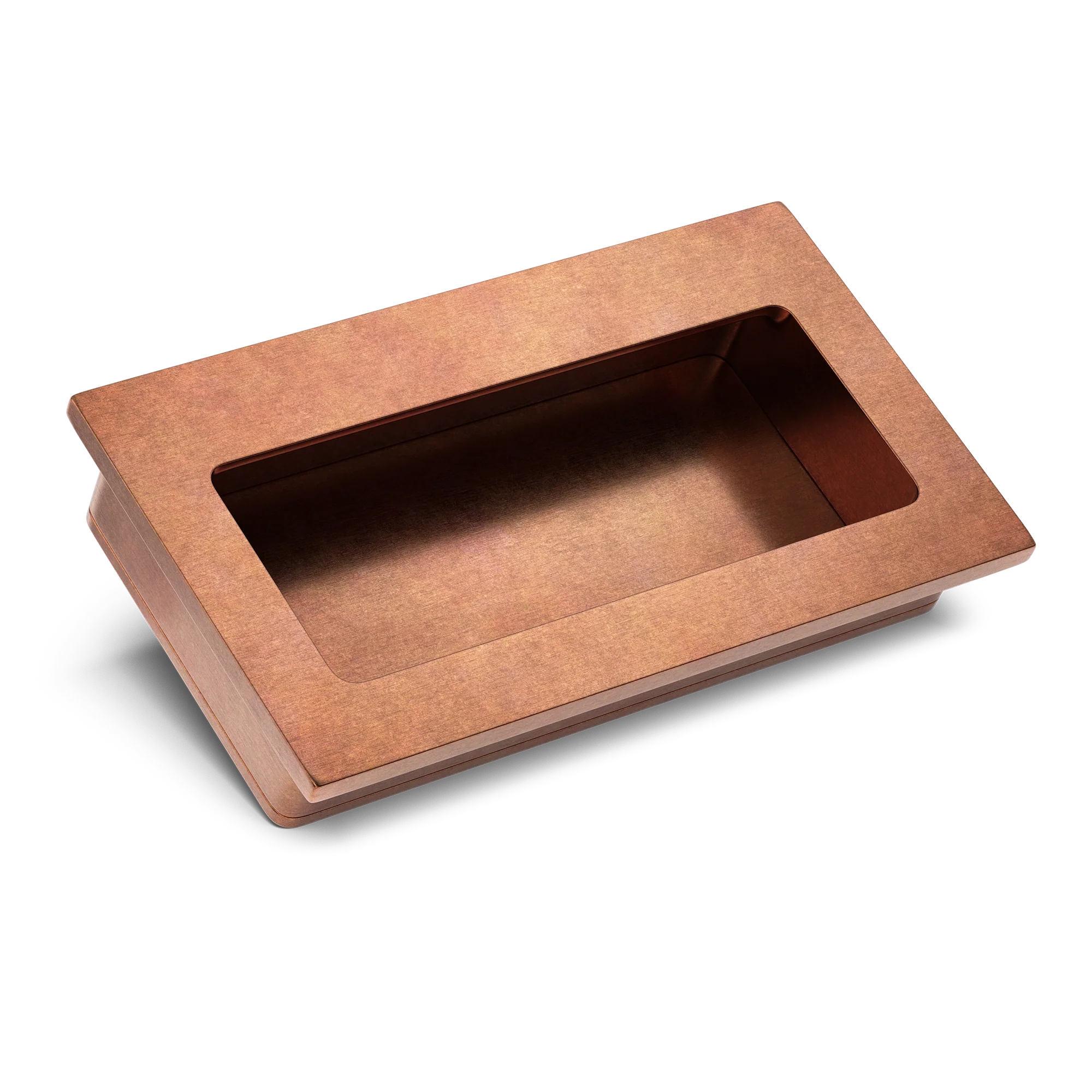 Armac Martin Bartley Flush Pull in 100mm / Aged Copper
