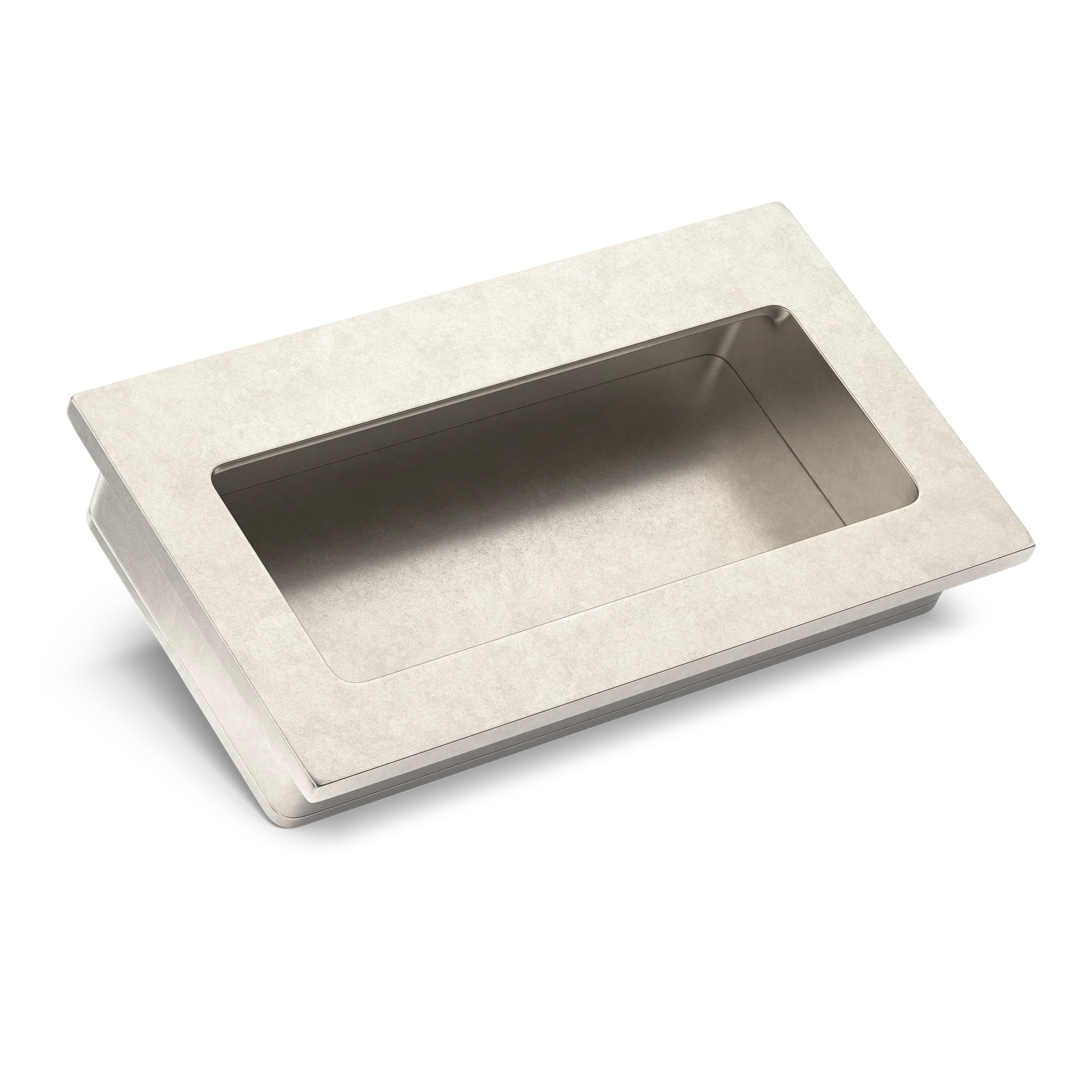 Armac Martin Bartley Flush Pull in 100mm / Barrelled Nickel Plate