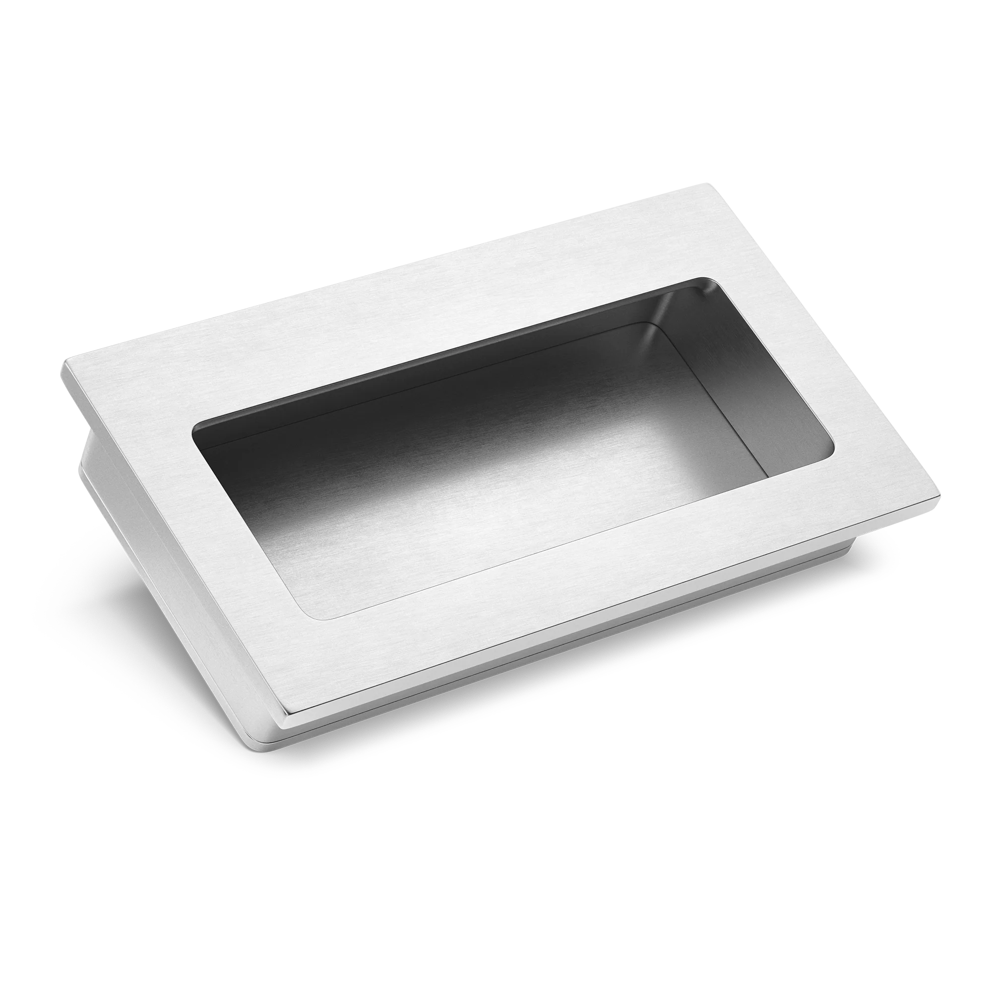 Armac Martin Bartley Flush Pull in 100mm / Satin Chrome Plate