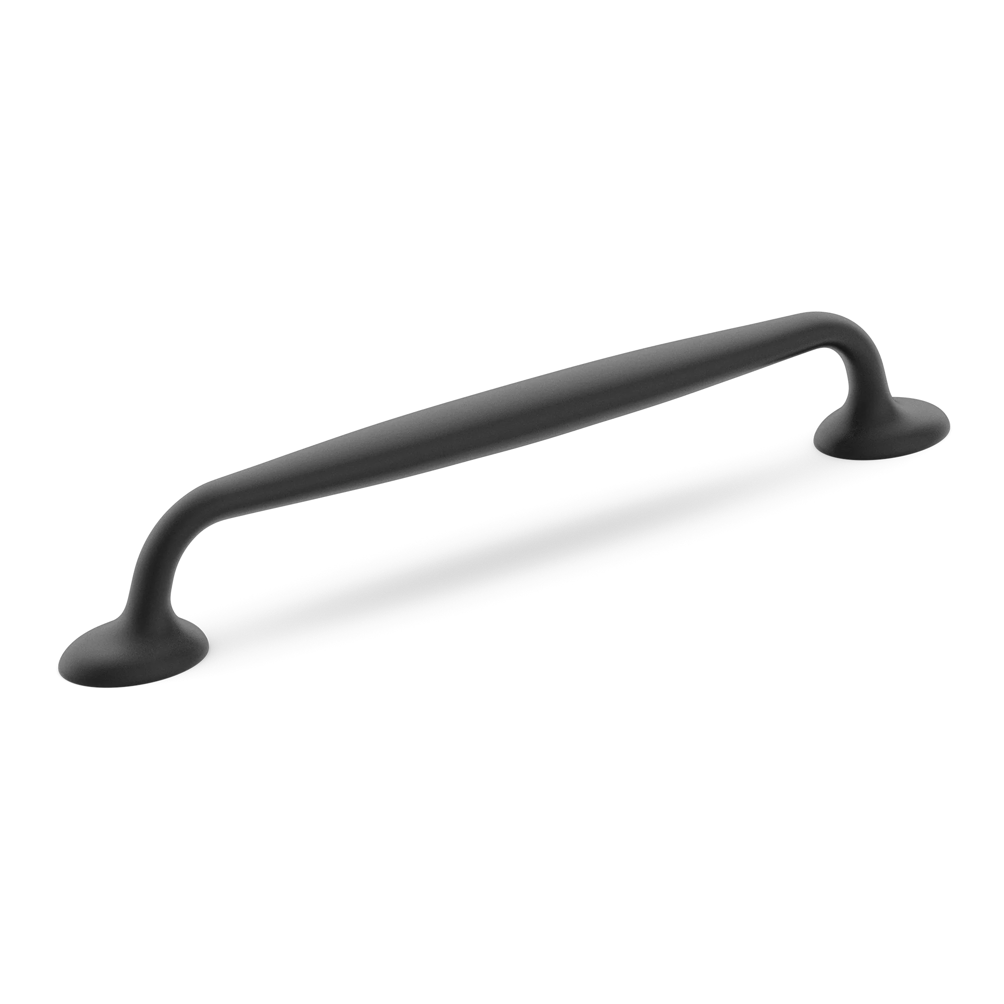 Armac Martin Bakes Cabinet Handle in 102mm / Matt Black Lacquered
