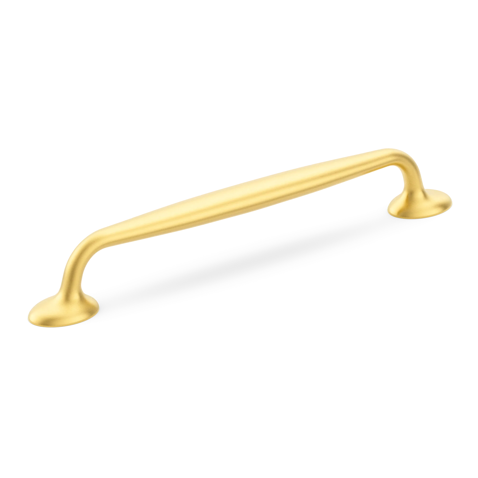 Armac Martin Bakes Cabinet Handle in 102mm / Satin Brass Lacquered