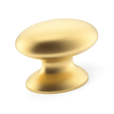 Armac Martin Bakes Cabinet Knob in 23mm / Satin Brass Satin Lacquered