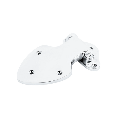 Armac Martin Bakes Offset Hinge in 76mm / Polished Chrome Plate
