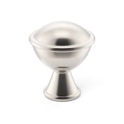 Armac Martin Belgrave Cabinet Knob in 25mm / Polished Nickel Plate
