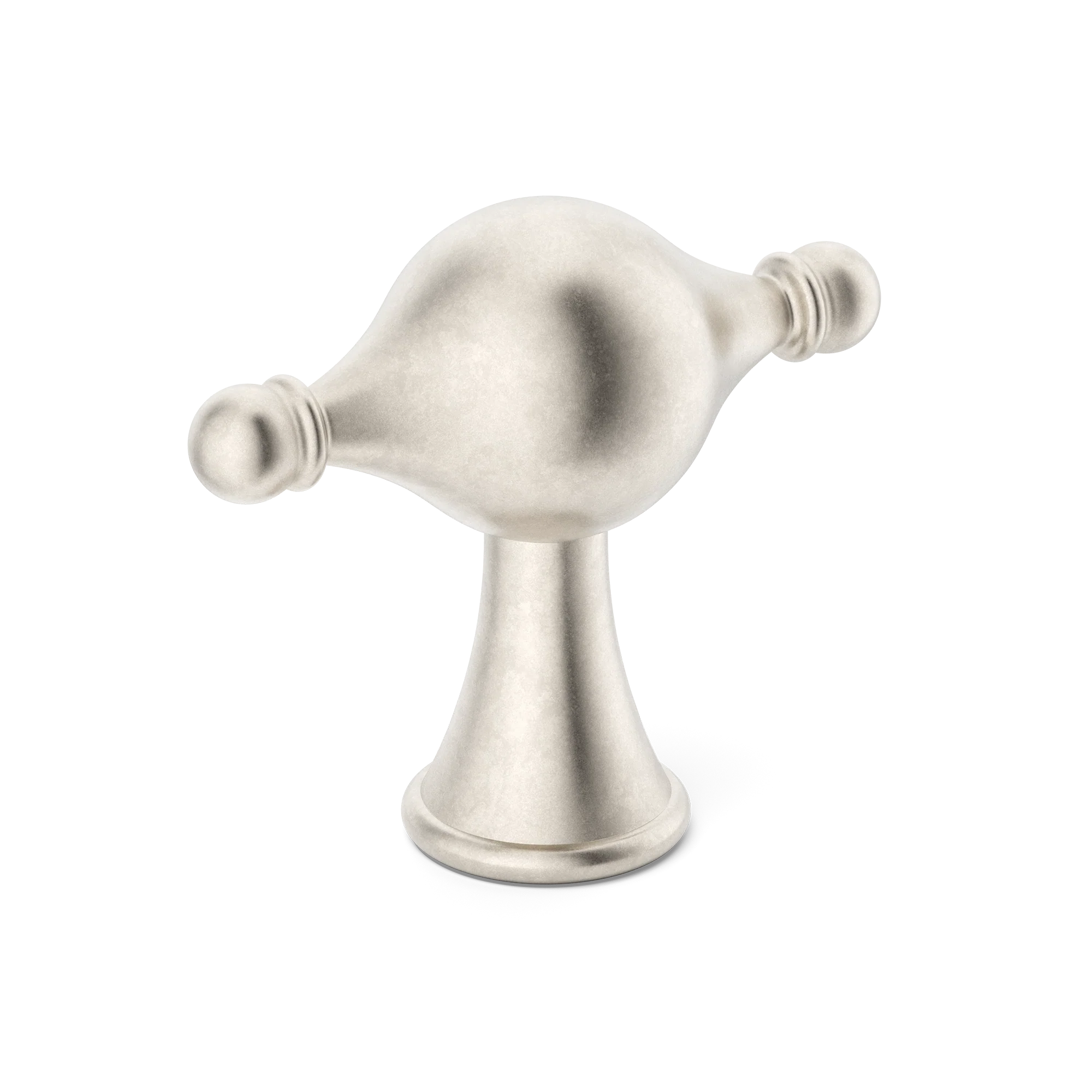 Armac Martin Belgrave T-bar Handle in 61mm / Barrelled Nickel Plate