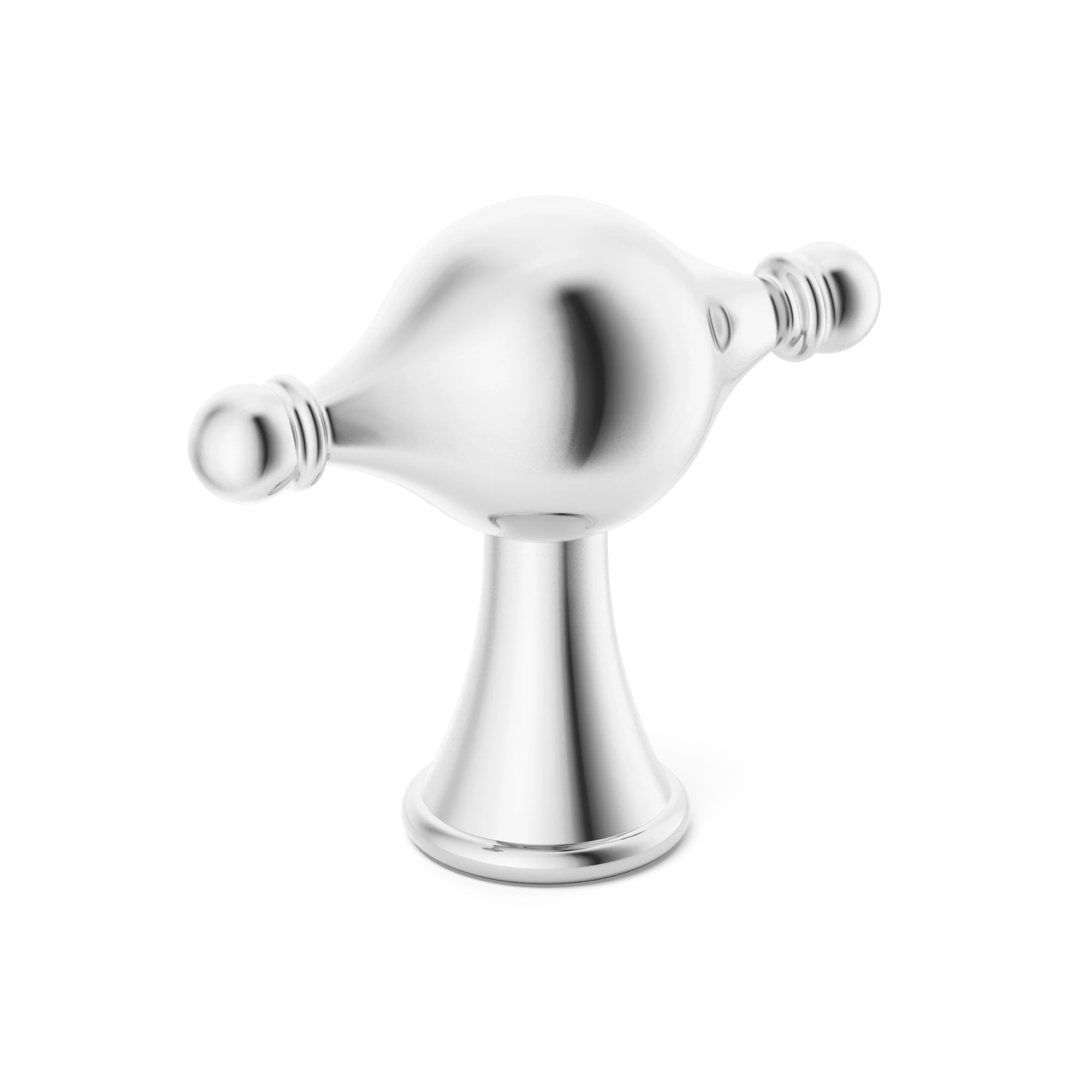 Armac Martin Belgrave T-bar Handle in 61mm / Polished Chrome Plate