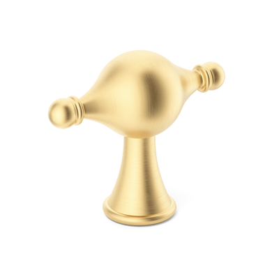 Armac Martin Belgrave T-bar Handle in 61mm / Satin Brass Unlacquered