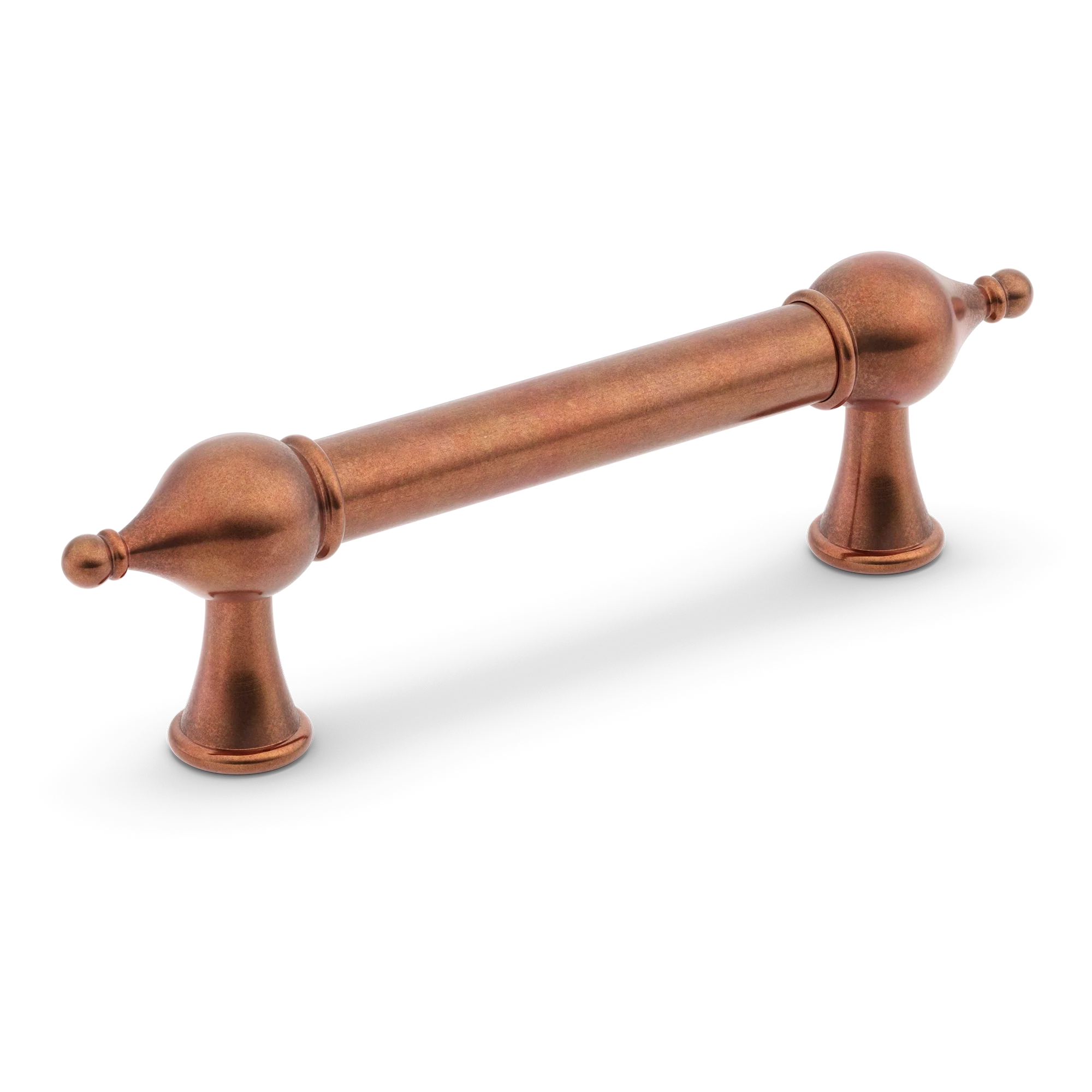 Armac Martin Belgrave Cabinet Handle in 96mm / Aged Copper