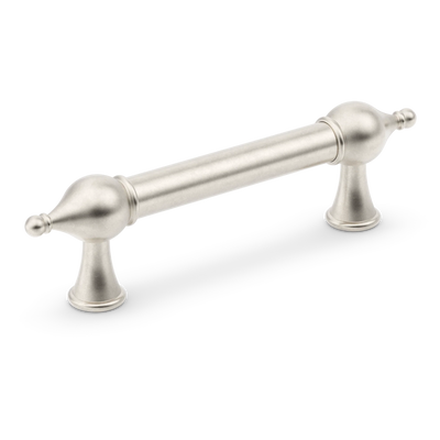 Armac Martin Belgrave Cabinet Handle in 96mm / Barrelled Nickel Plate