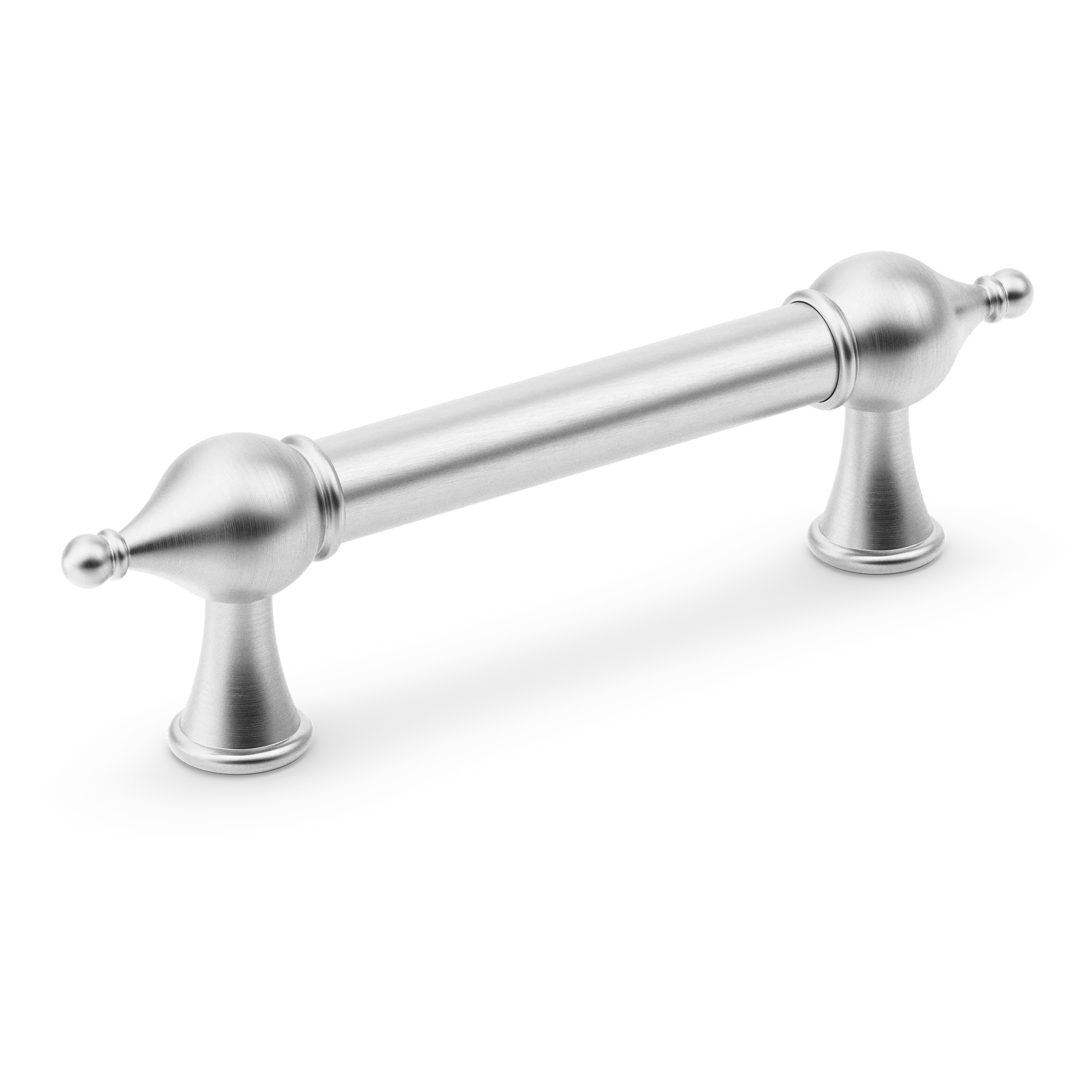 Armac Martin Belgrave Cabinet Handle in 96mm / Satin Chrome Plate