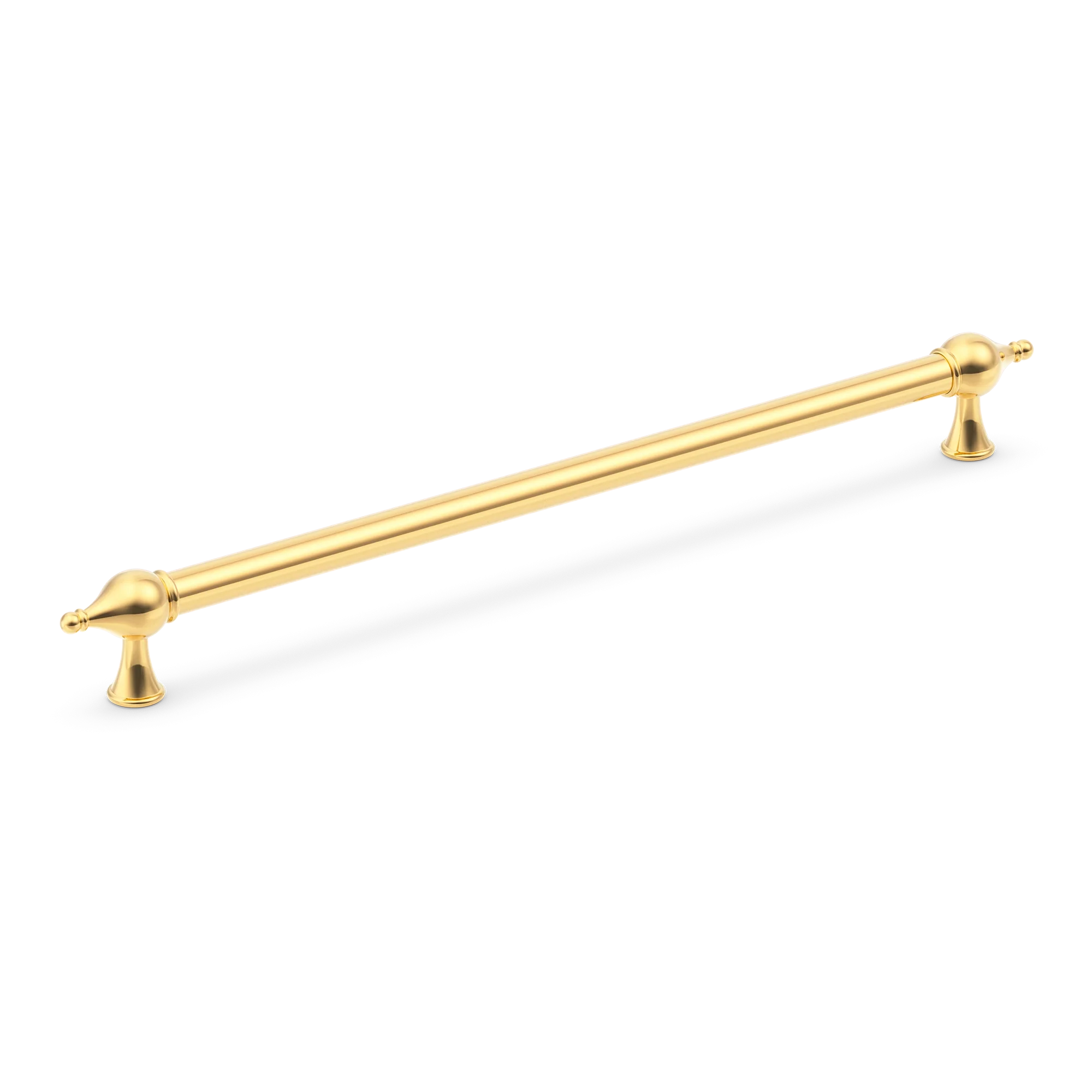 Armac Martin Belgrave Appliance Pull in 448mm / Polished Brass Lacquered