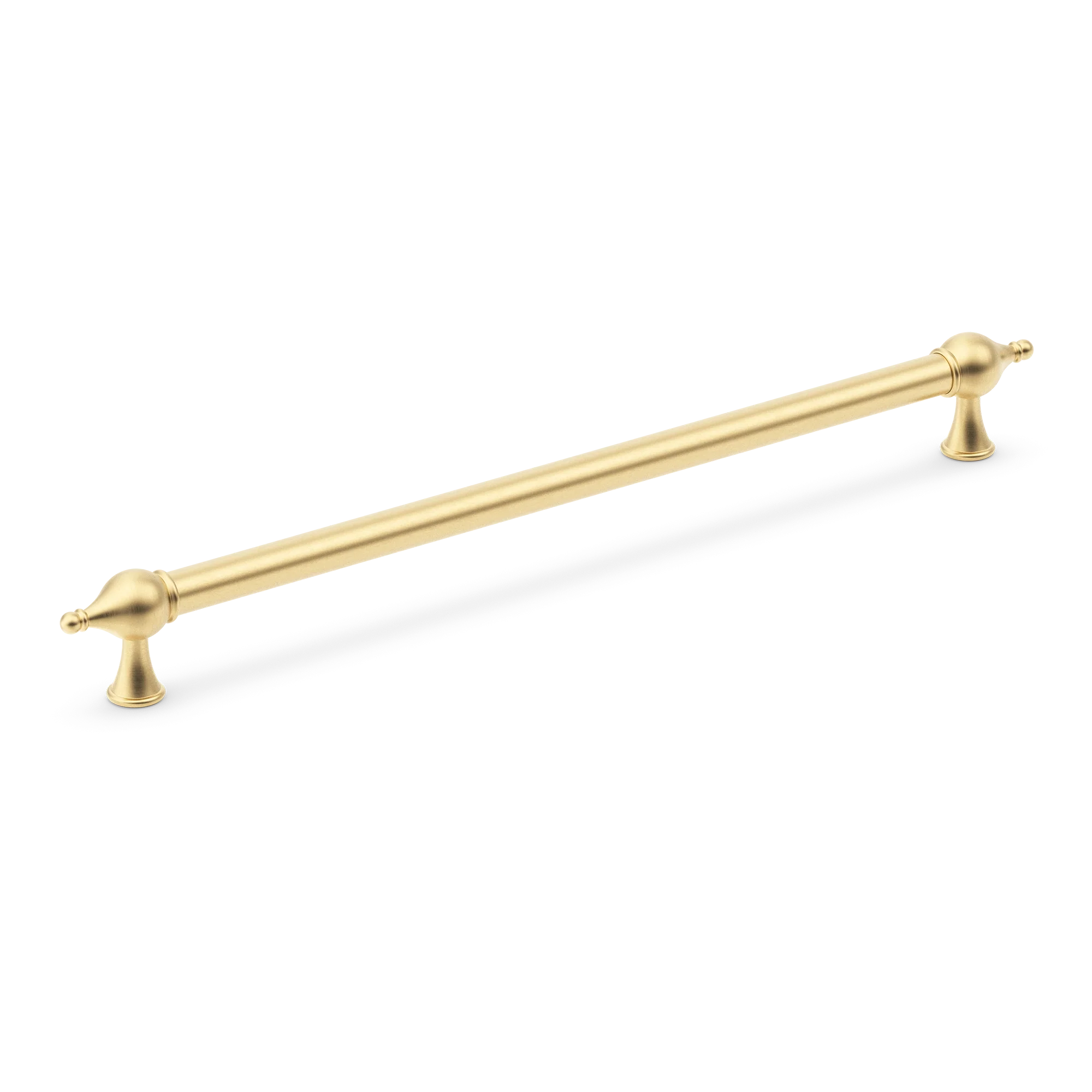 Armac Martin Belgrave Appliance Pull in 448mm / Satin Brass Unlacquered