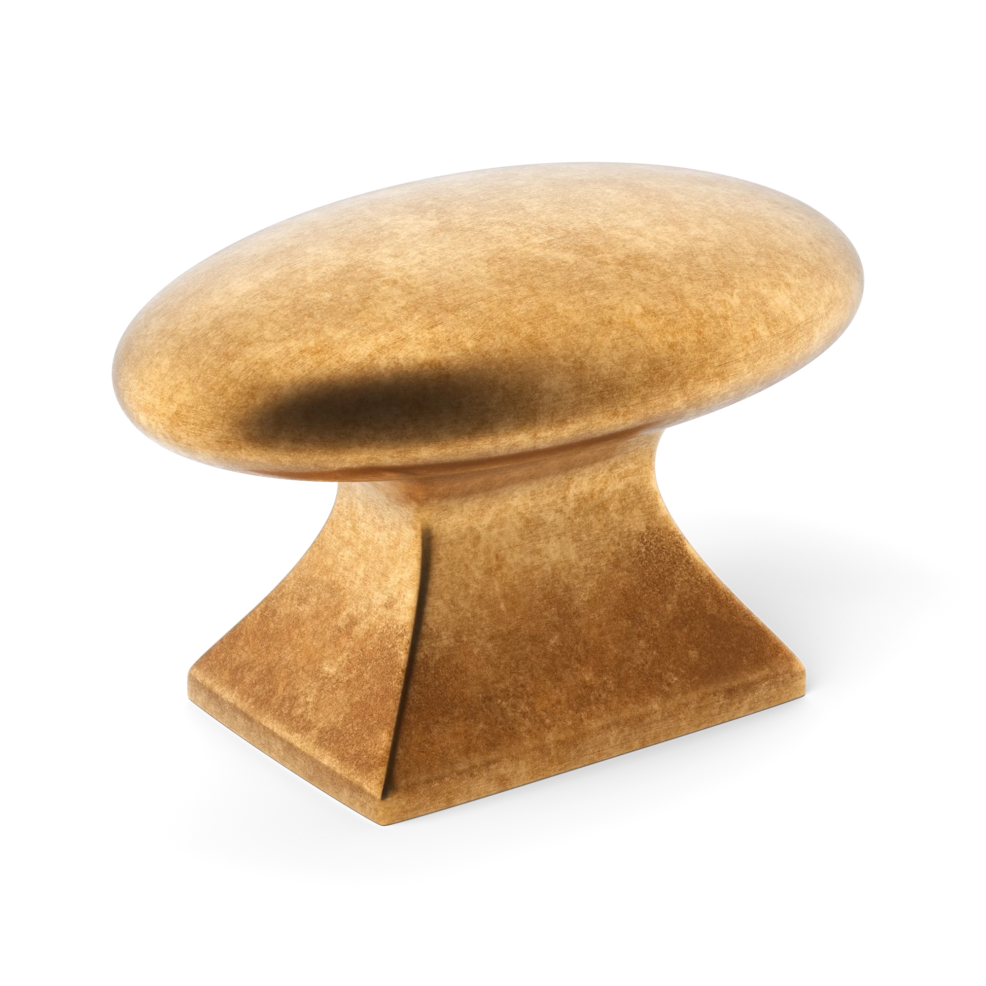 Armac Martin Bournville Cabinet Knob in 35mm / Burnished Brass