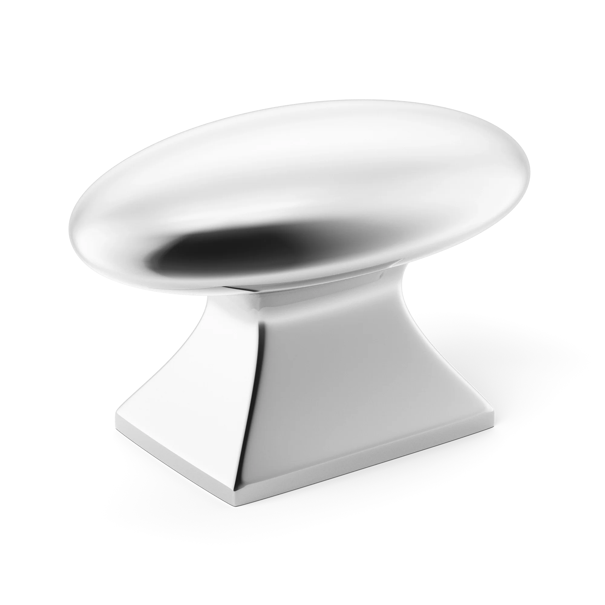 Armac Martin Bournville Cabinet Knob in 35mm / Polished Chrome Plate