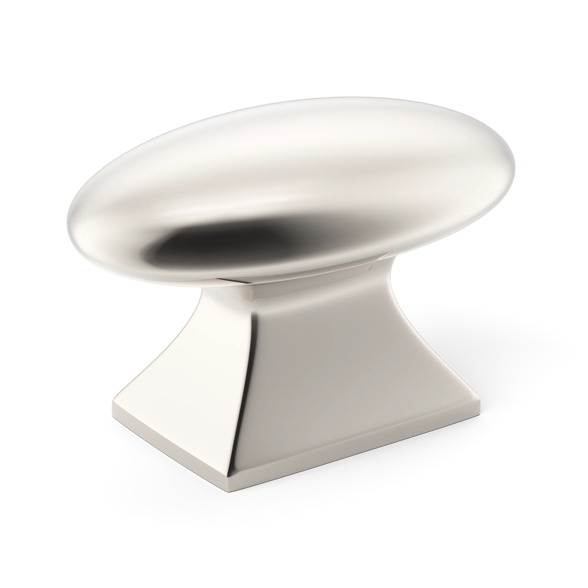 Armac Martin Bournville Cabinet Knob in 35mm / Polished Nickel Plate