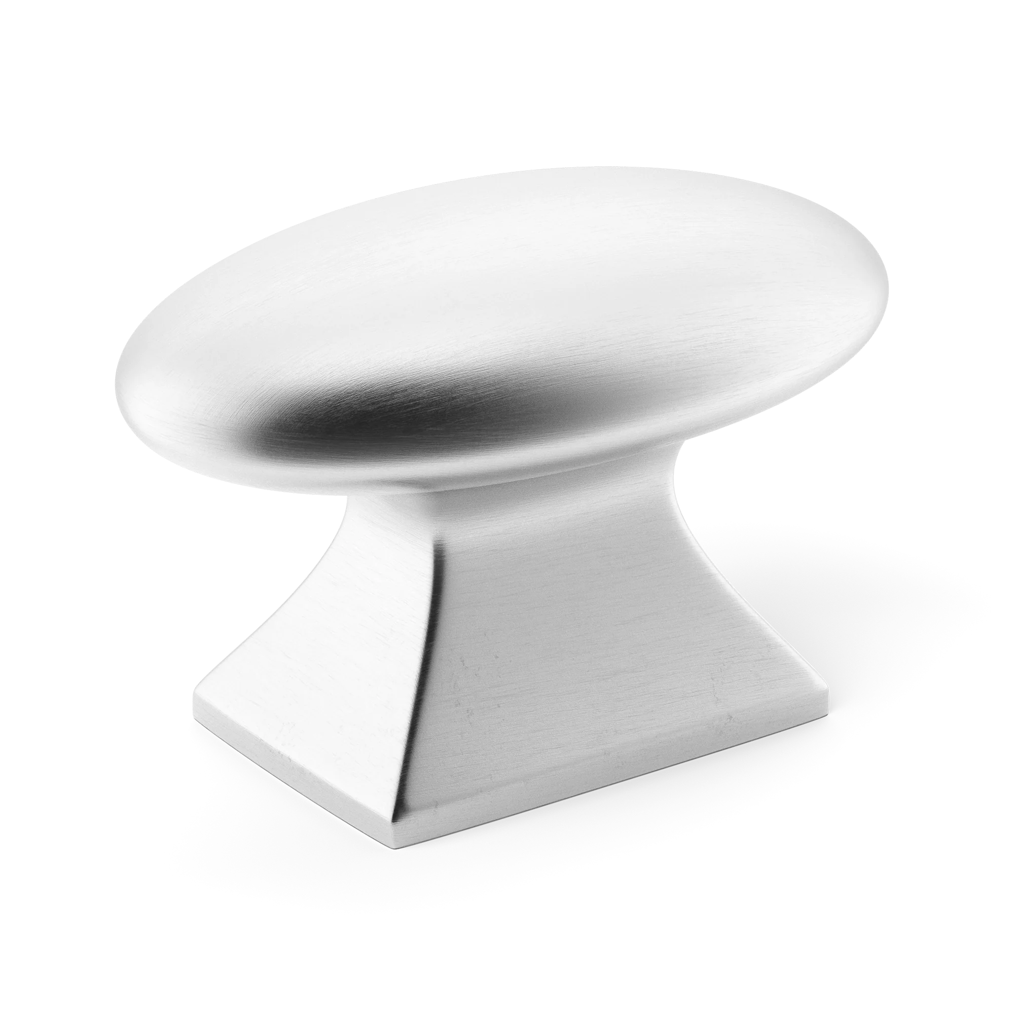Armac Martin Bournville Cabinet Knob in 35mm / Satin Chrome Plate