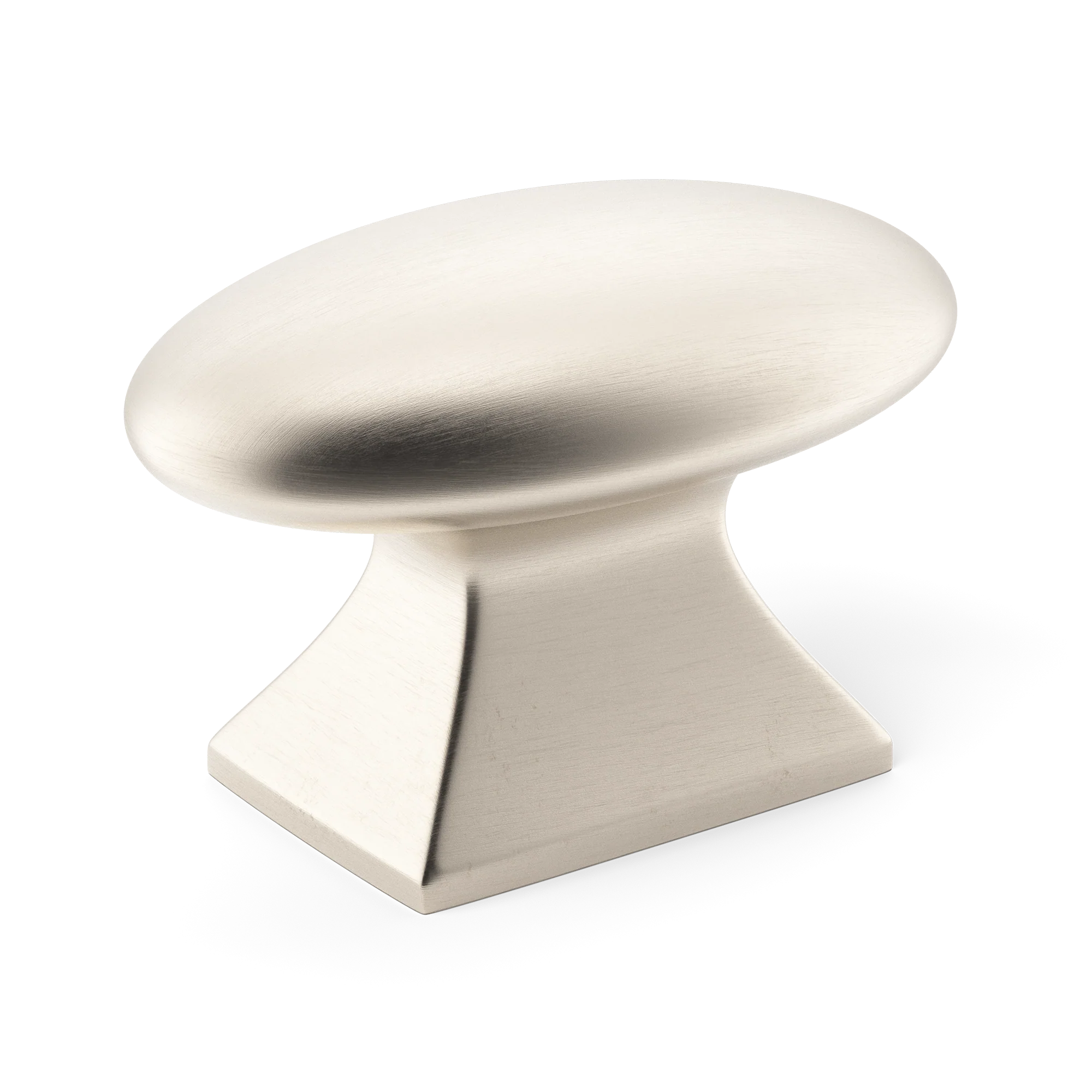 Armac Martin Bournville Cabinet Knob in 35mm / Satin Nickel Plate