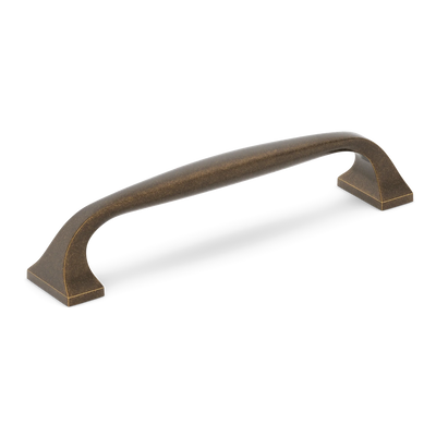 Armac Martin Bournville Cabinet Handle in 86mm / Dark Aged Brass