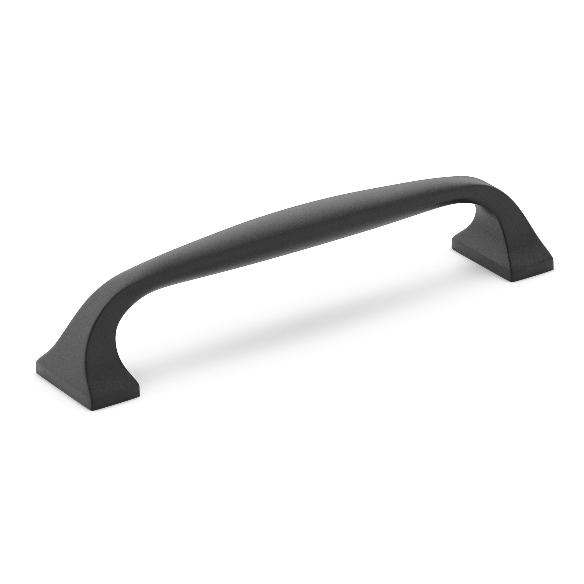 Armac Martin Bournville Cabinet Handle in 86mm / Matt Black Lacquered