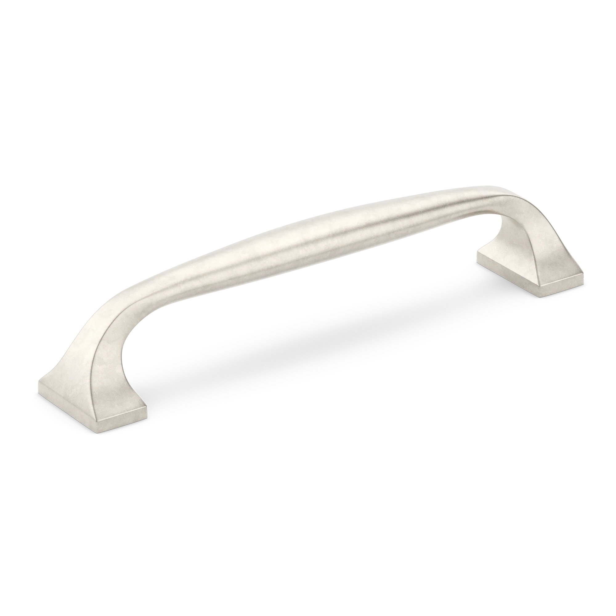 Armac Martin Bournville Cabinet Handle in 86mm / Barrelled Nickel Plate