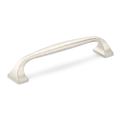 Armac Martin Bournville Cabinet Handle in 86mm / Barrelled Nickel Plate