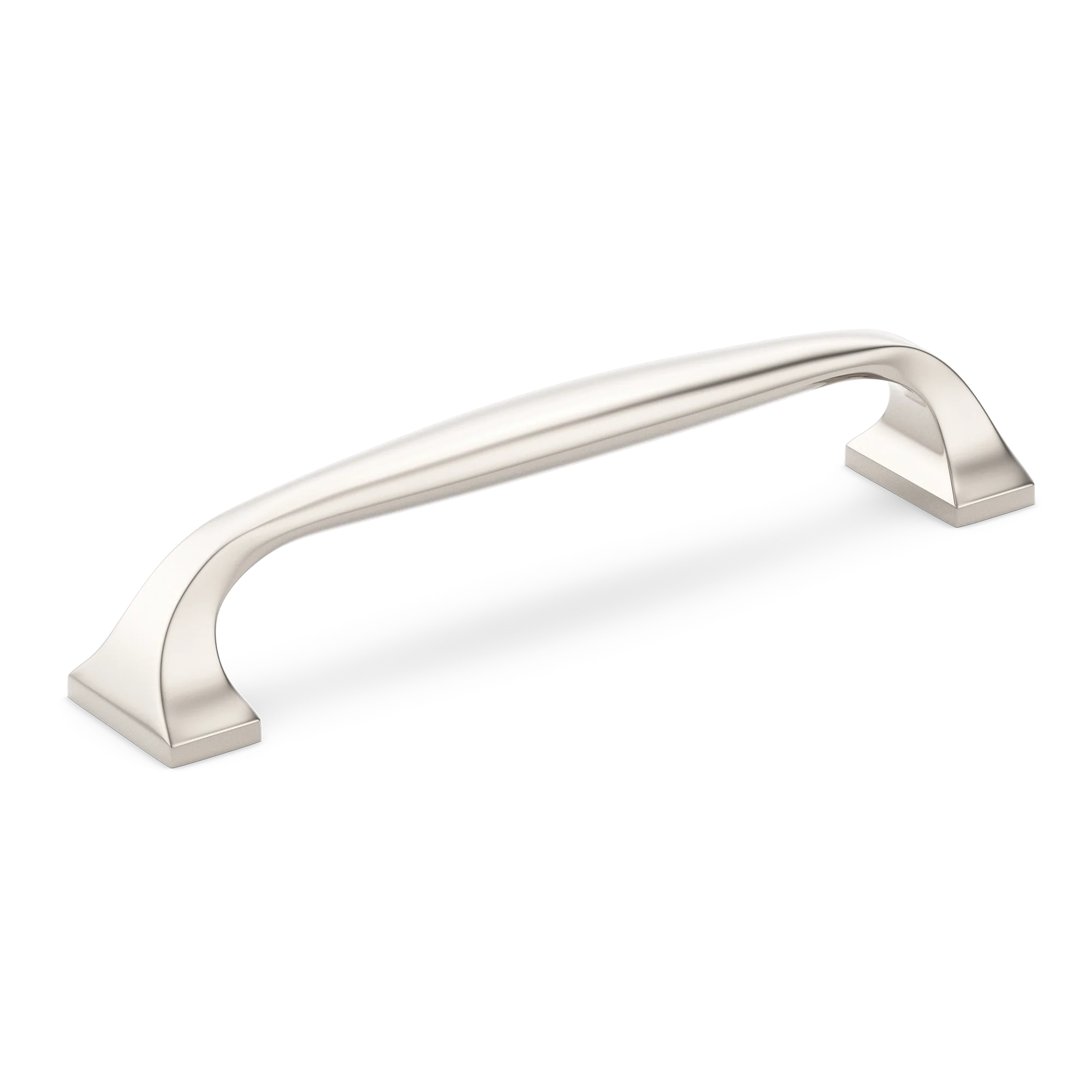Armac Martin Bournville Cabinet Handle in 86mm / Polished Nickel Plate