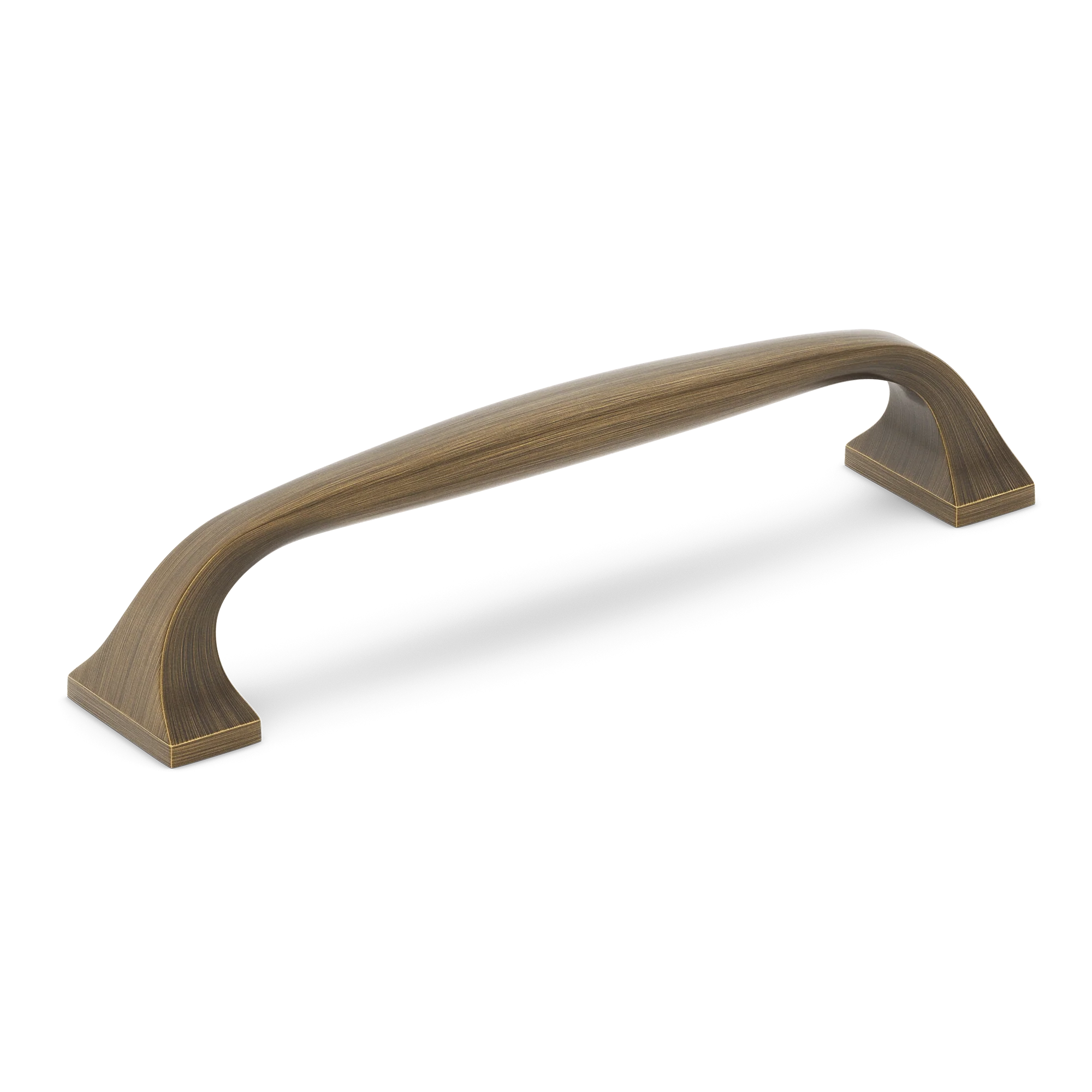 Armac Martin Bournville Cabinet Handle in 86mm / Satin Antique Satin Lacquered