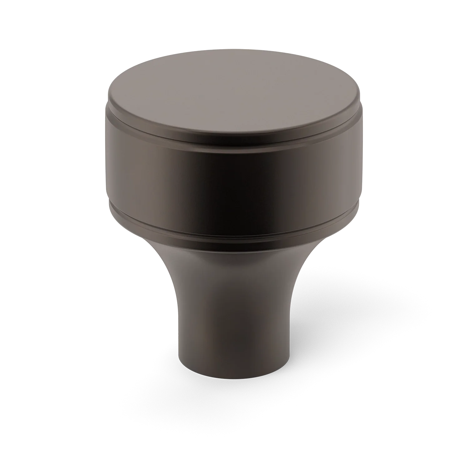 Armac Martin Barwick Plain Cabinet Knob in 25mm / Dark Bronze