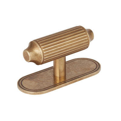 Armac Martin Barwick Ridged T-bar Handle with Backplate