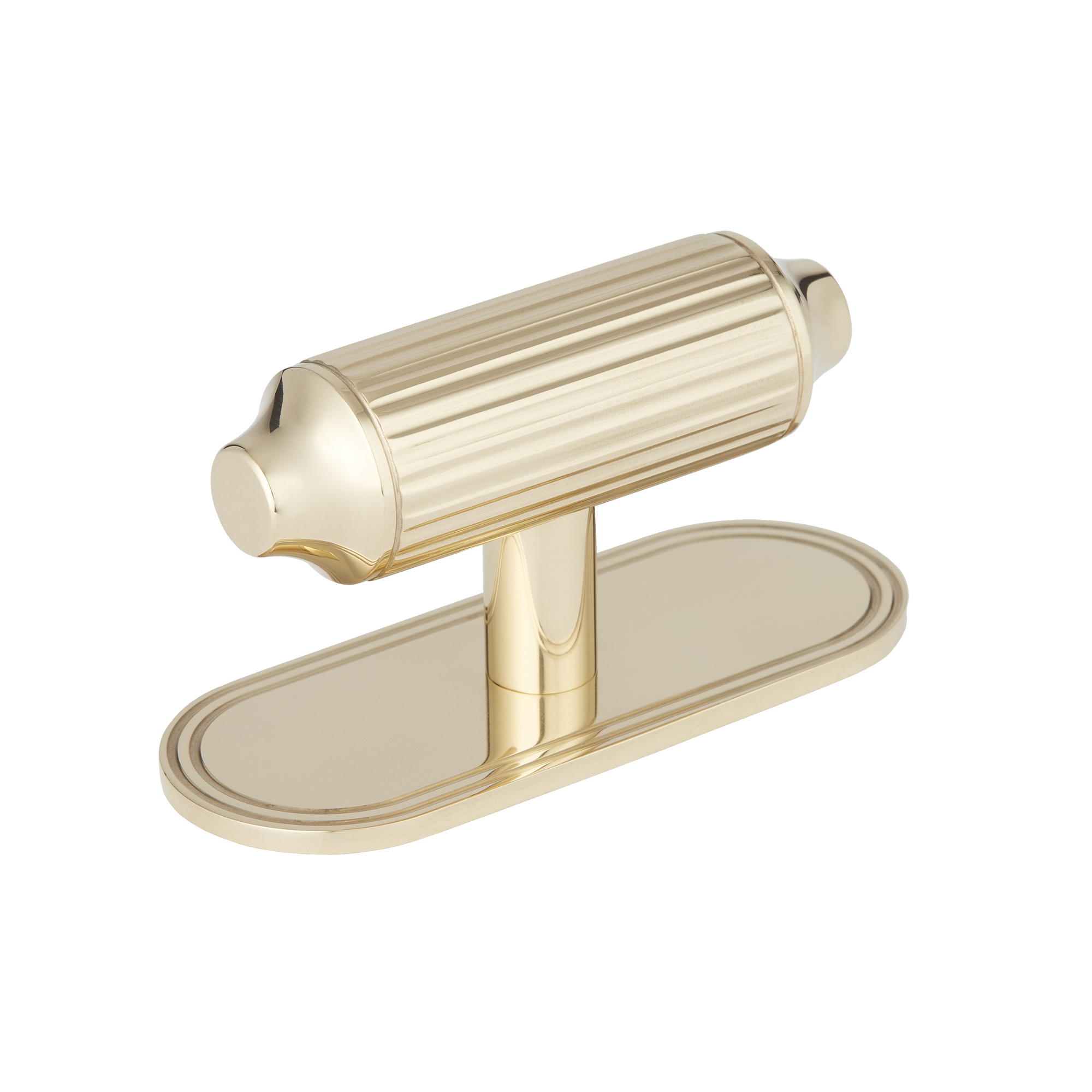 Armac Martin Barwick Ridged T-bar Handle with Backplate