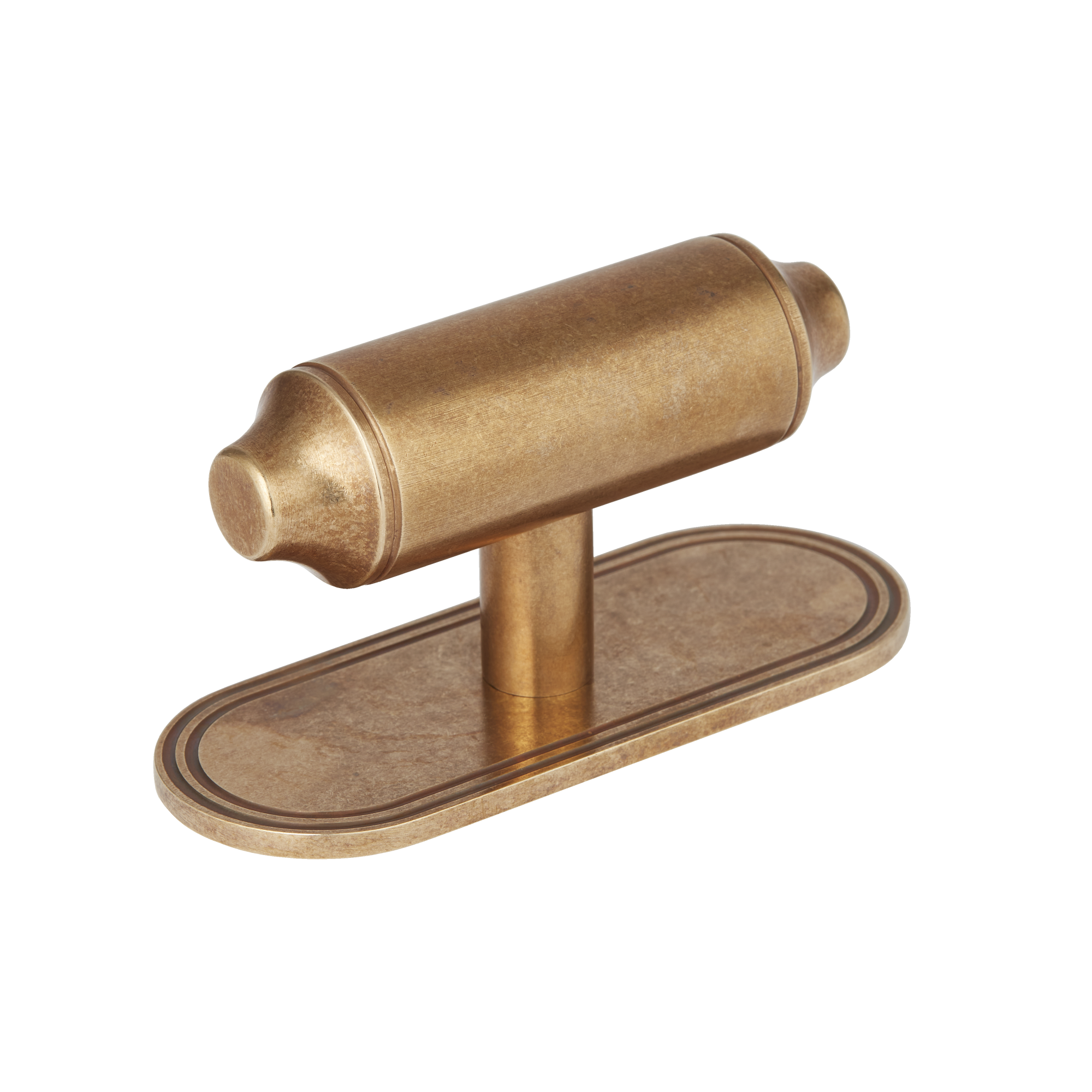 Armac Martin Barwick Plain T-bar Handle with Backplate Plain