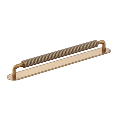 Armac Martin Barwick Ridged Appliance Pull with Backplate