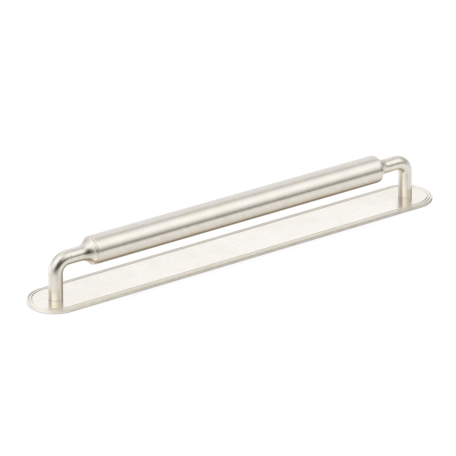 Armac Martin Barwick Plain Appliance Pull with Backplate