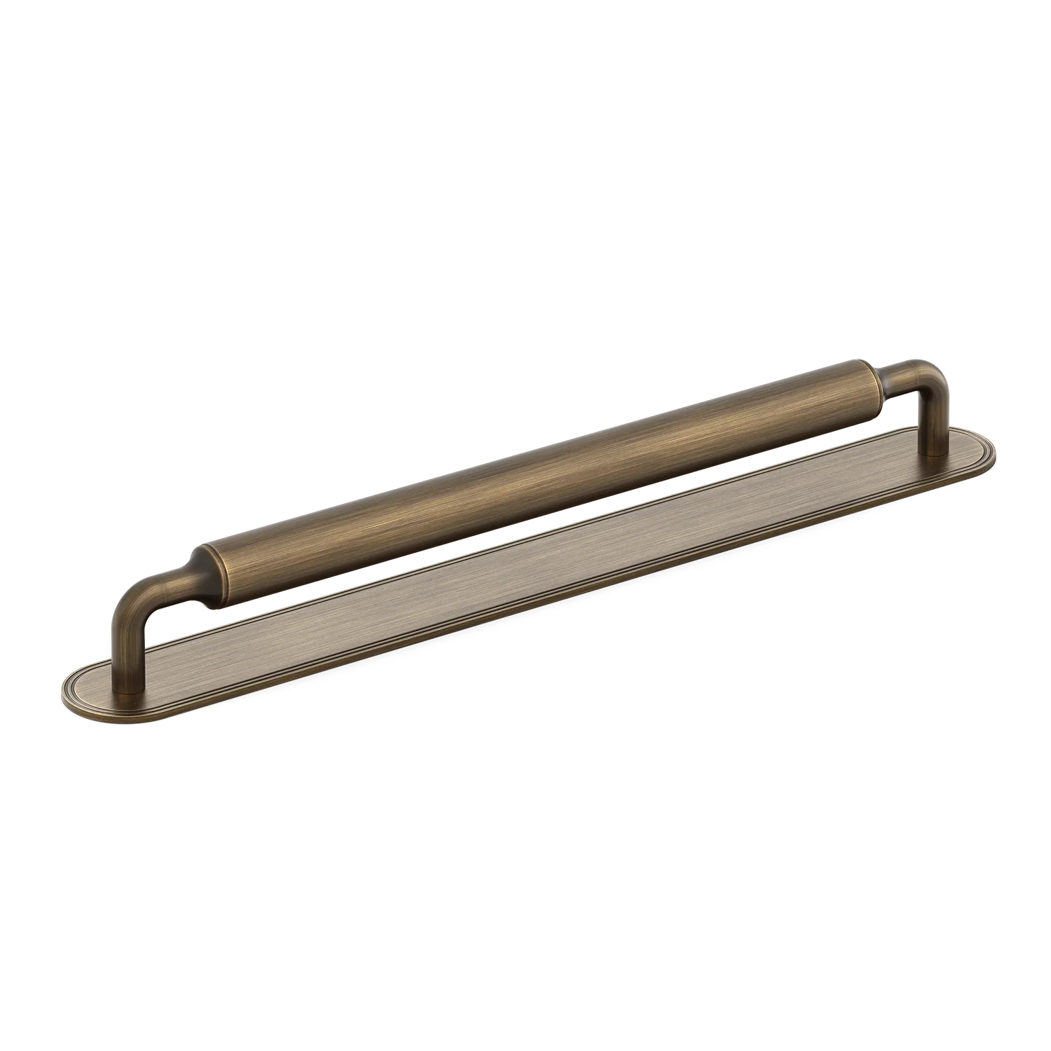 Armac Martin Barwick Plain Appliance Pull with Backplate