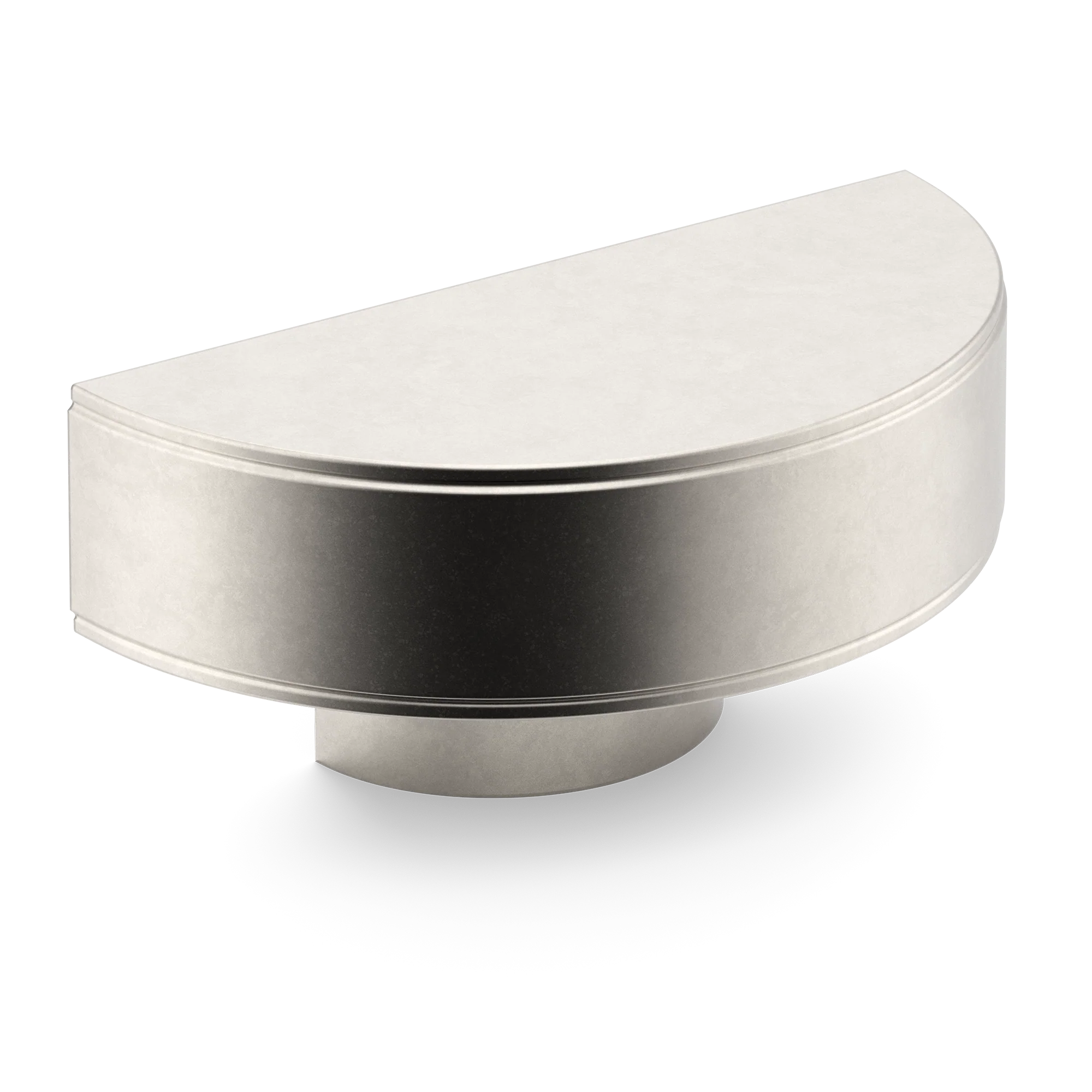 Armac Martin Barwick Plain D-pull Handle in 100mm / Barrelled Nickel Plate