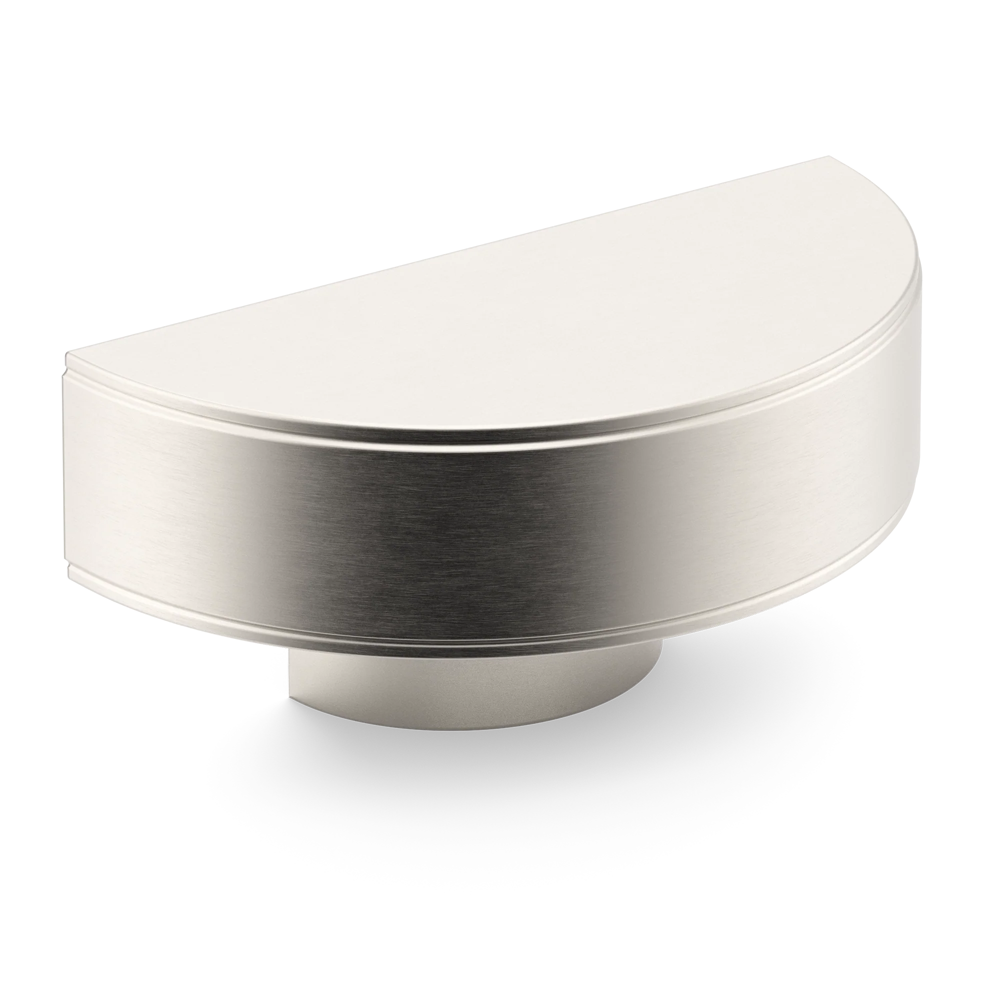 Armac Martin Barwick Plain D-pull Handle in 100mm / Satin Nickel Plate