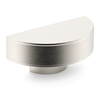 Armac Martin Barwick Plain D-pull Handle in 100mm / Satin Nickel Plate