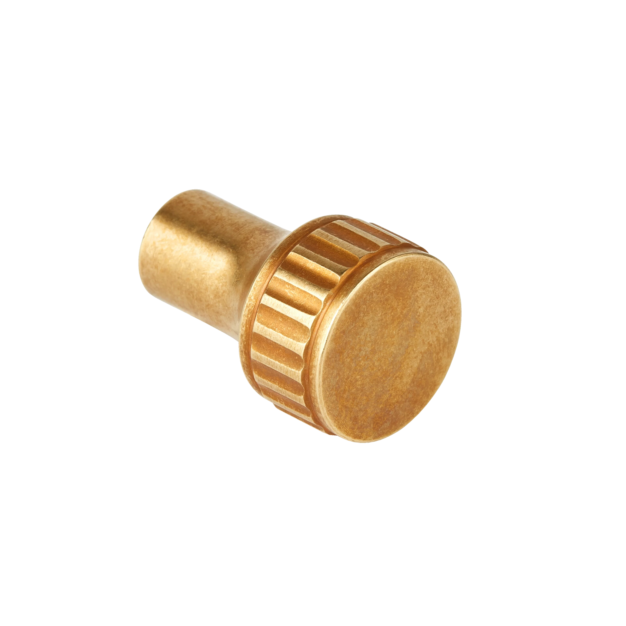 Armac Martin Barwick Ridged Robe Hook in 22mm / Burnished Brass