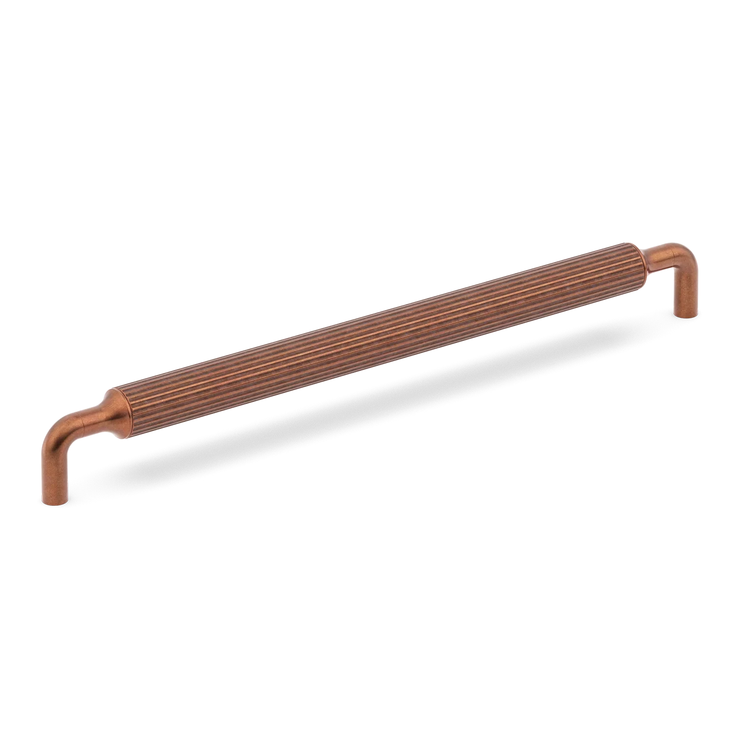 Armac Martin Barwick Ridged Appliance Pull in 384mm / Aged Copper