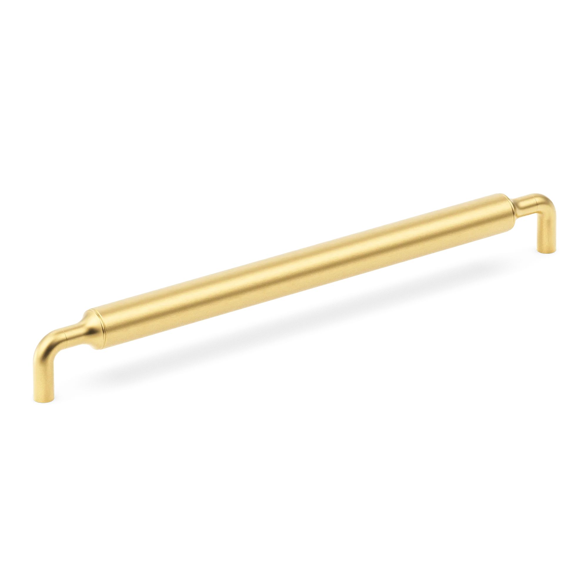 Armac Martin Barwick Plain Appliance Pull in 384mm / Satin Brass Lacquered