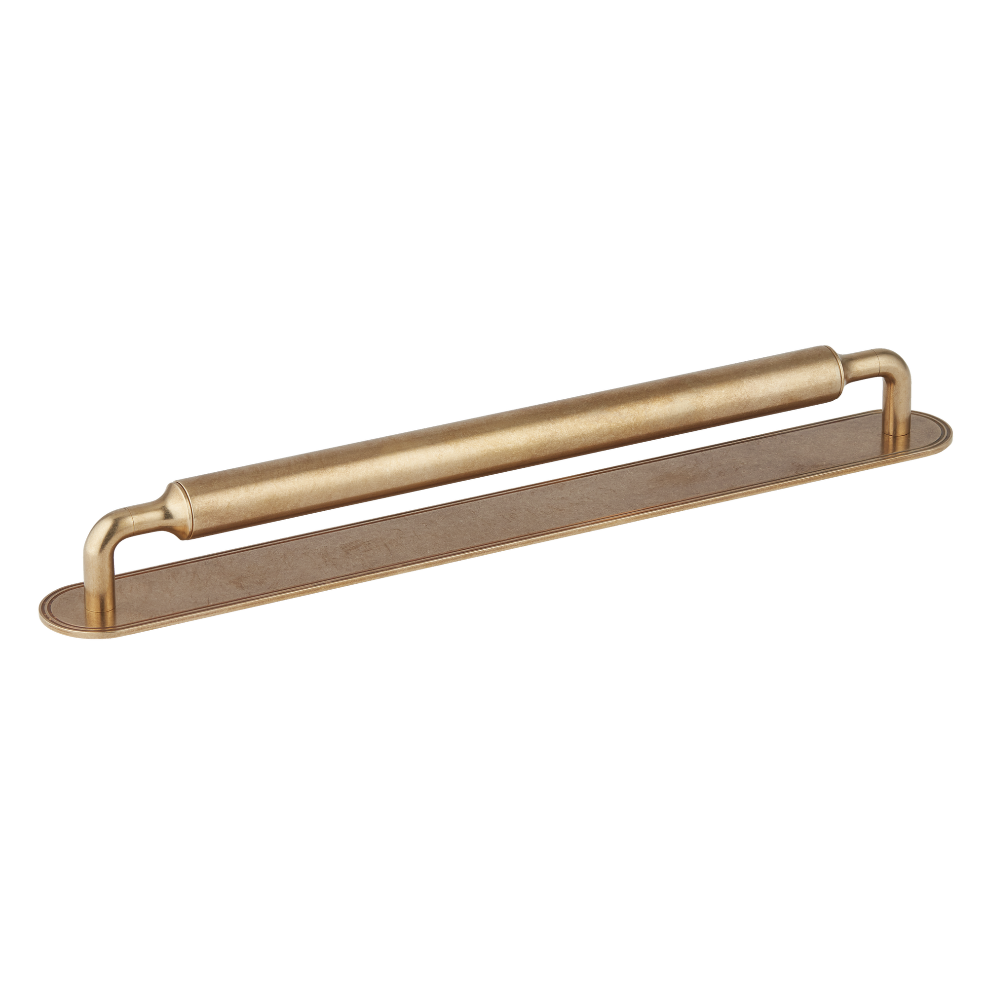 Armac Martin Barwick Plain Appliance Pull with Backplate