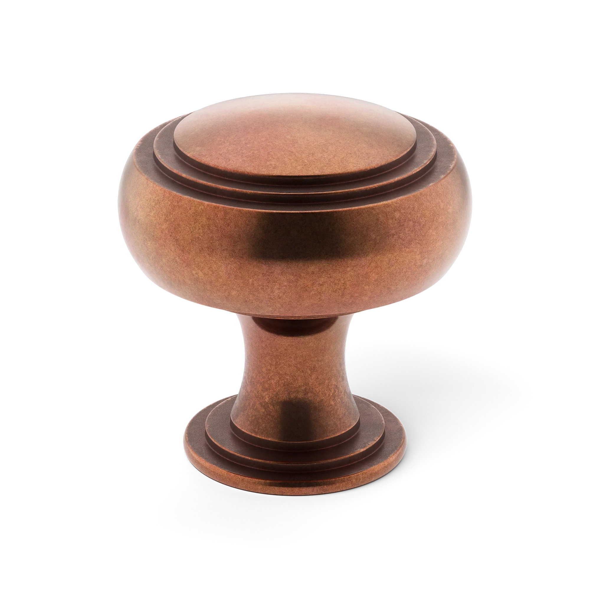 Armac Martin Carlton Cabinet Knob in 25mm / Aged Copper