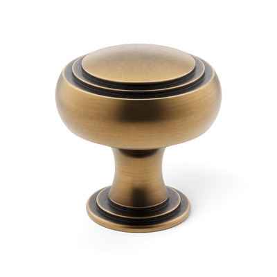 Armac Martin Carlton Cabinet Knob in 25mm / Fine English Antique