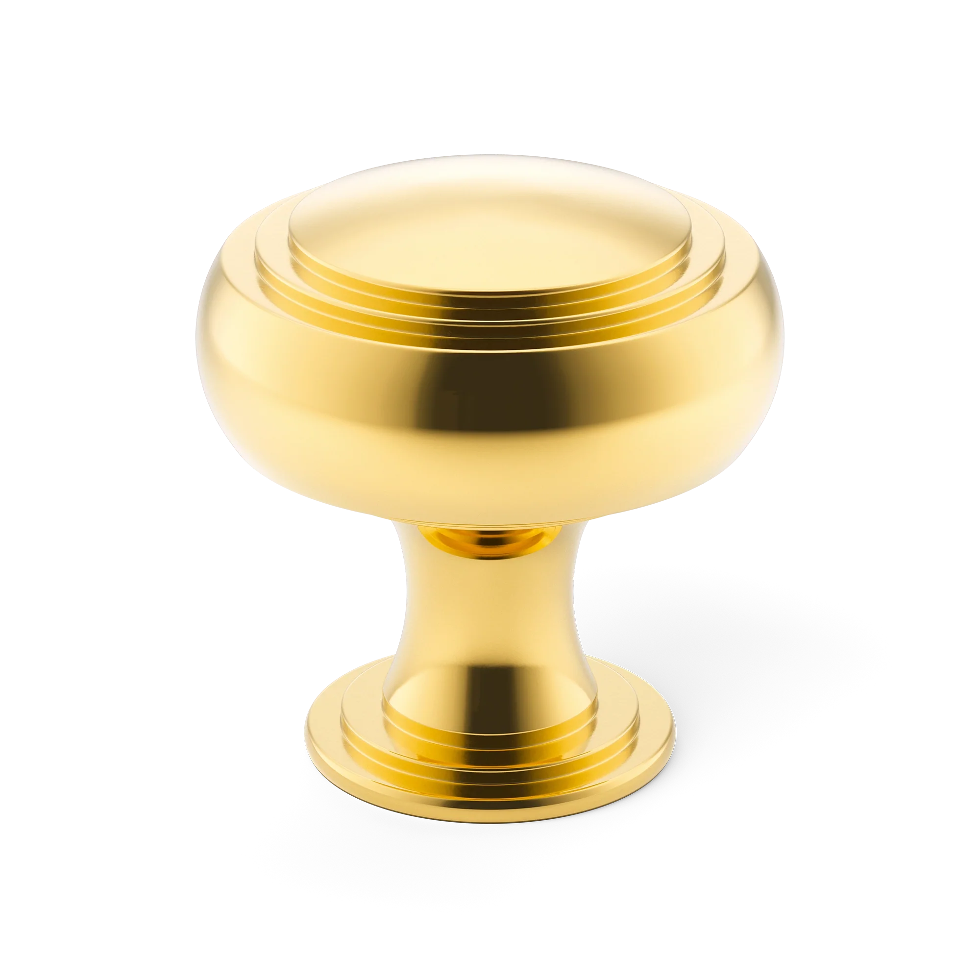 Armac Martin Carlton Cabinet Knob in 25mm / Polished Brass Lacquered