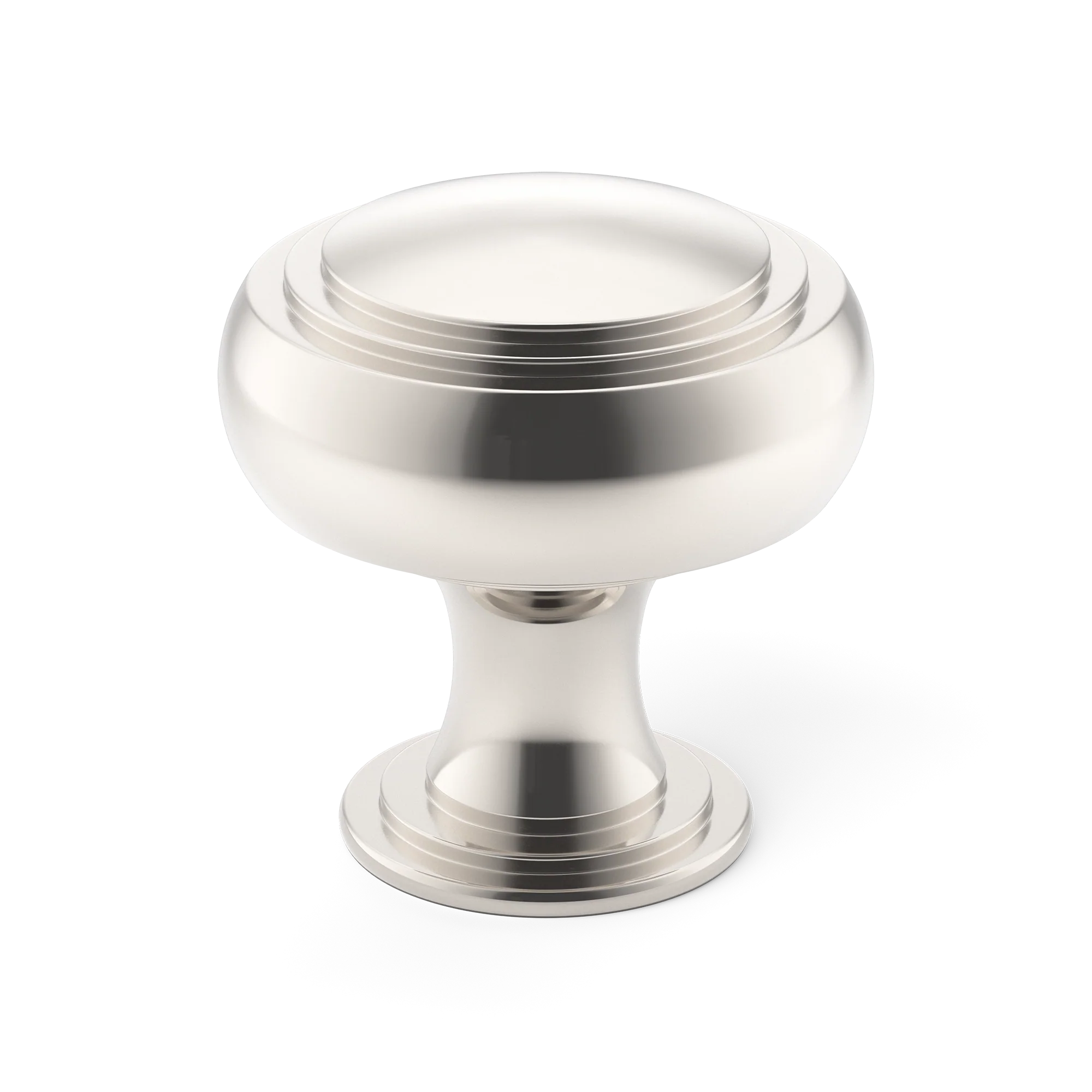 Armac Martin Carlton Cabinet Knob in 25mm / Polished Nickel Plate