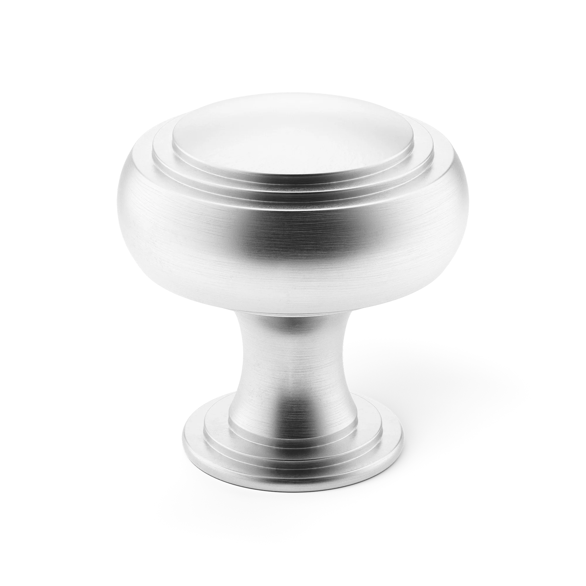 Armac Martin Carlton Cabinet Knob in 25mm / Satin Chrome Plate