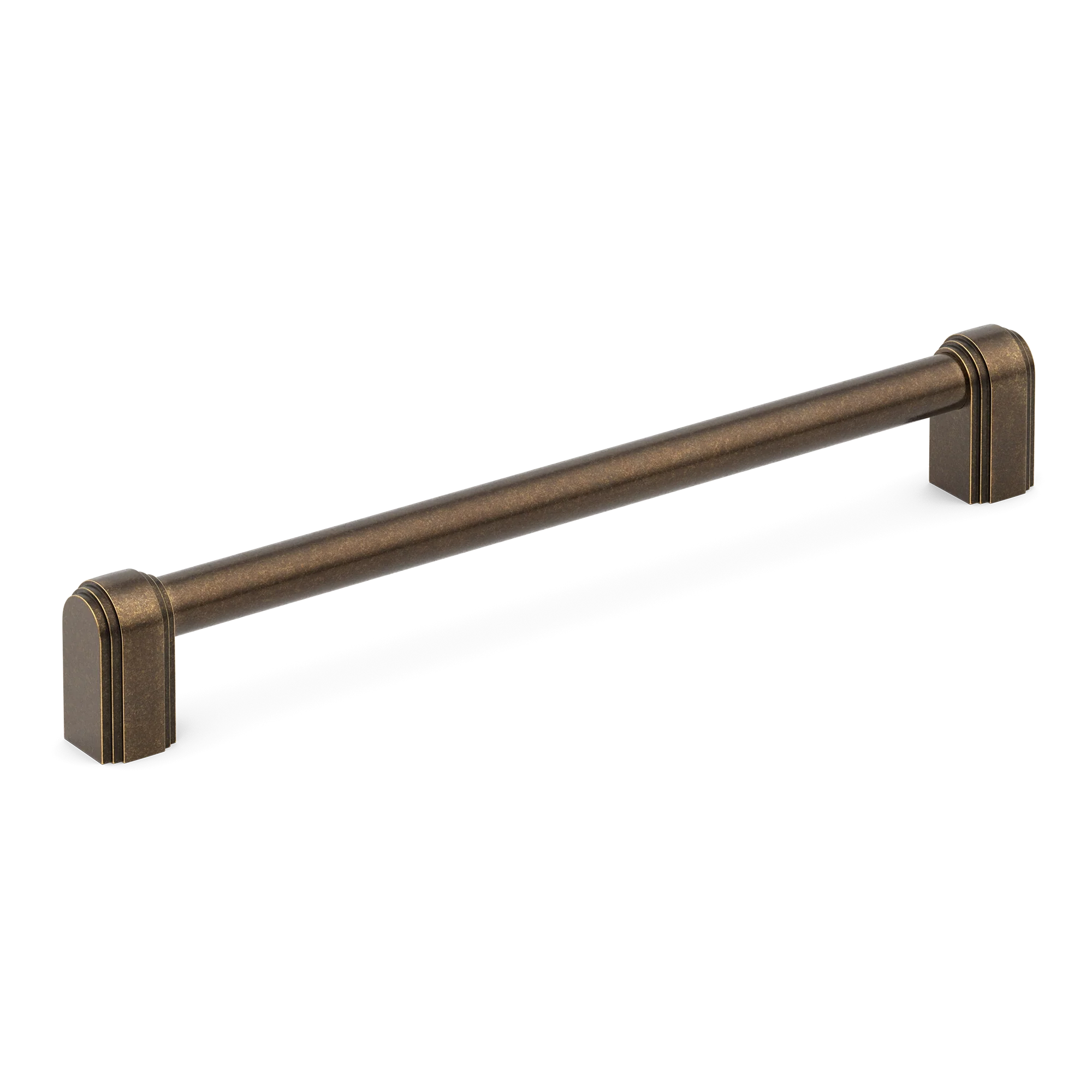 Armac Martin Carlton Cabinet Handle in 96mm / Dark Aged Brass